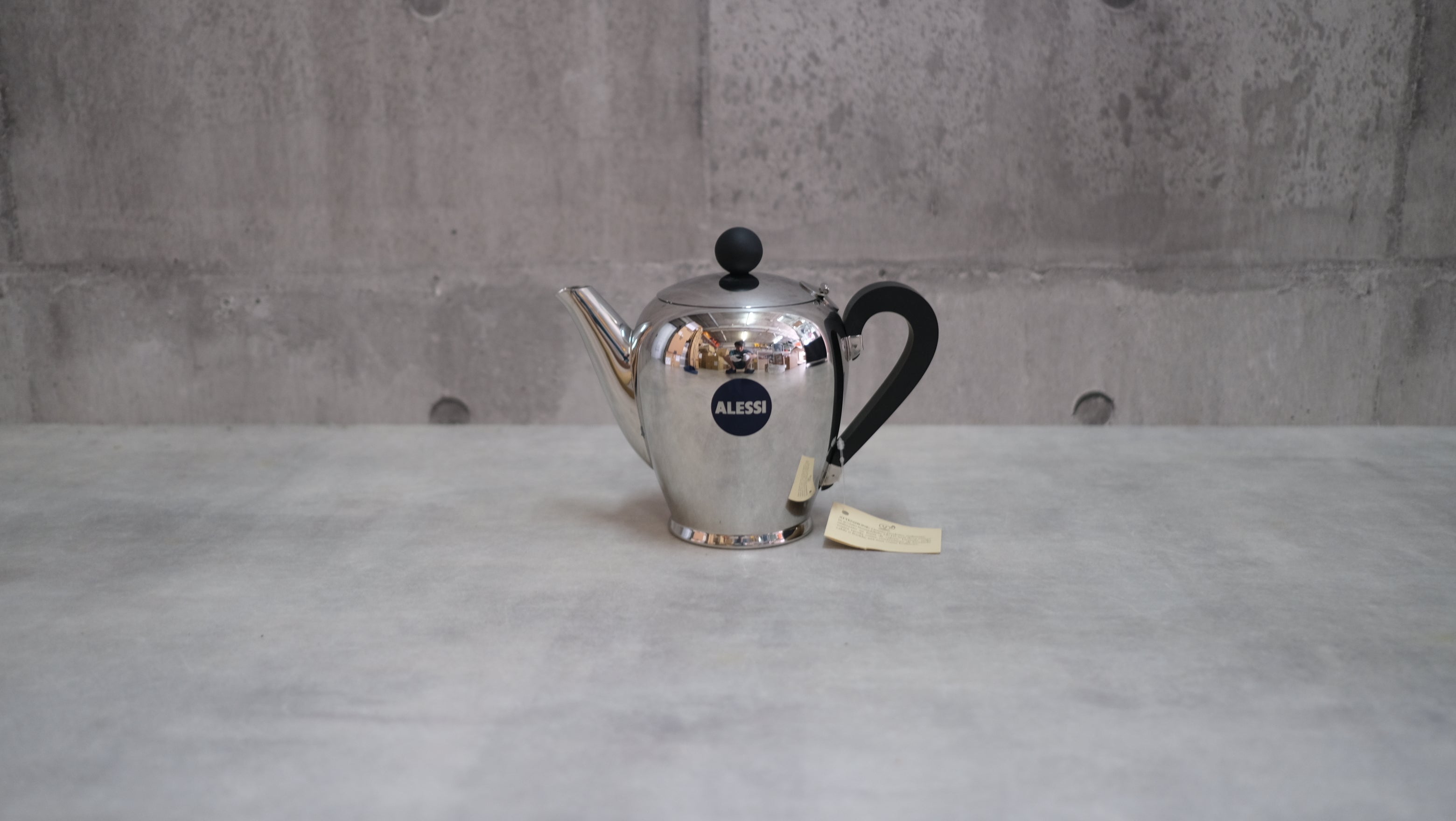 【未使用・箱付き】OFFICINA ALESSI × カルロ・アレッシィ|Bombe コーヒーポット CA11/8