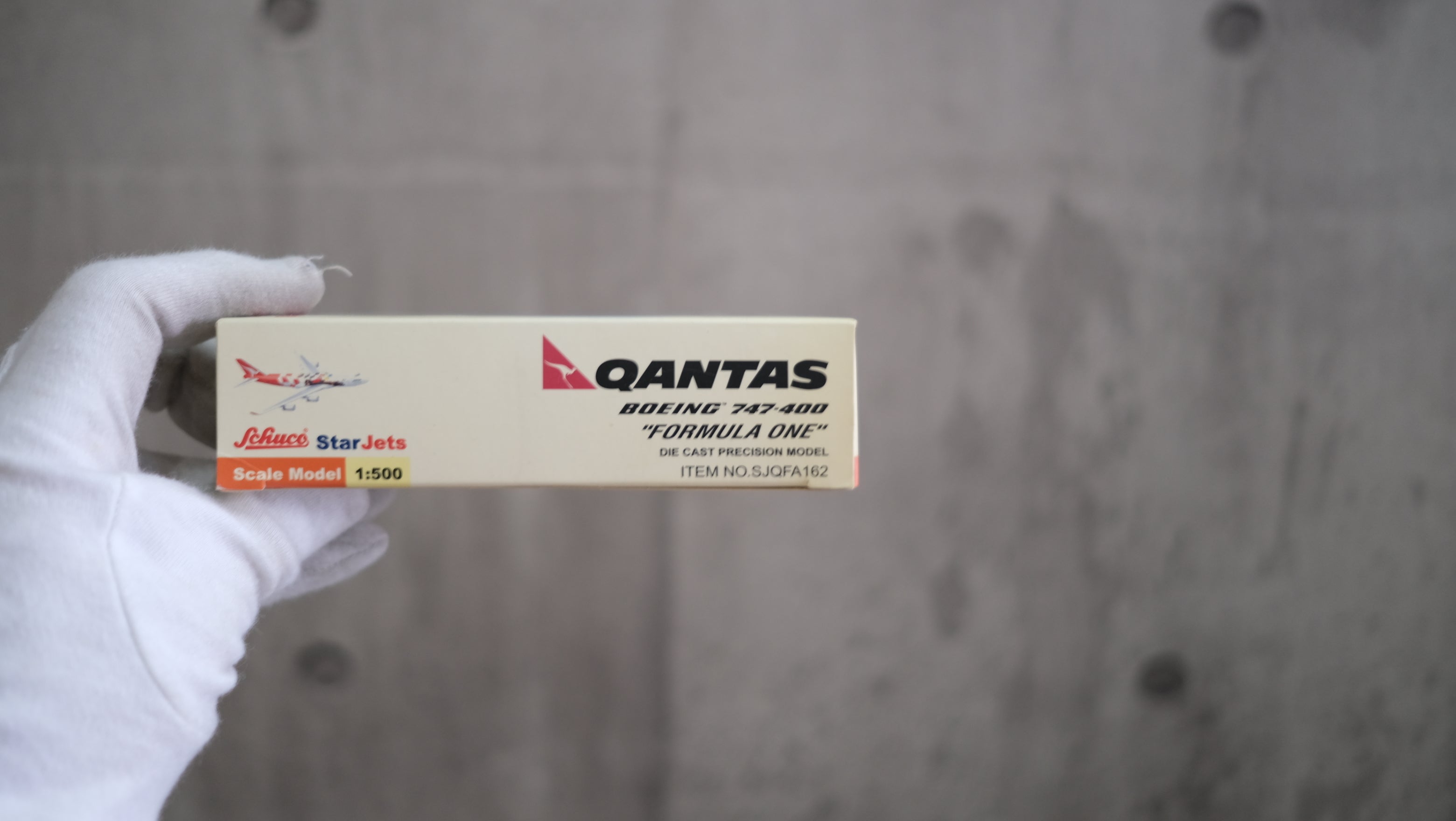 模型飛行機 QANTAS カンタス航空 StarJets BOEING 747-400 FORMULA ONE 1:500