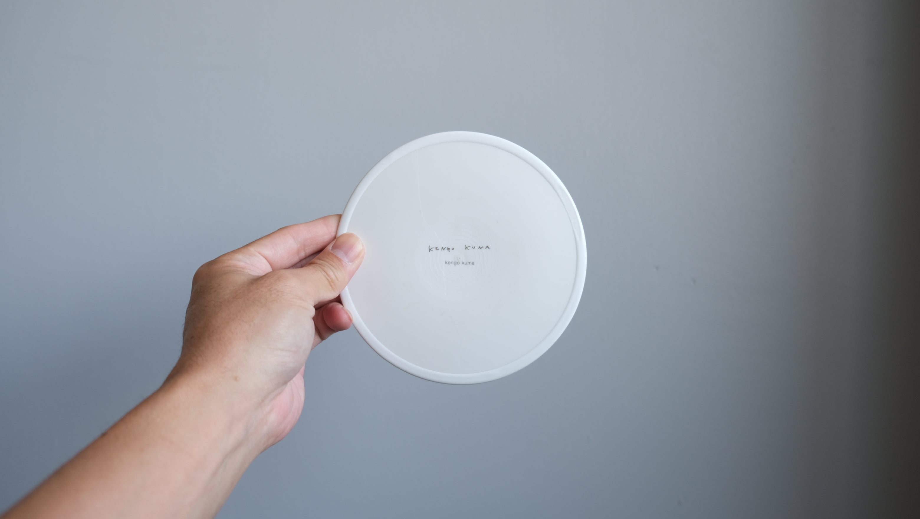 【隈研吾】カップ&ソーサー|12人の建築家 小さな建築シリーズ