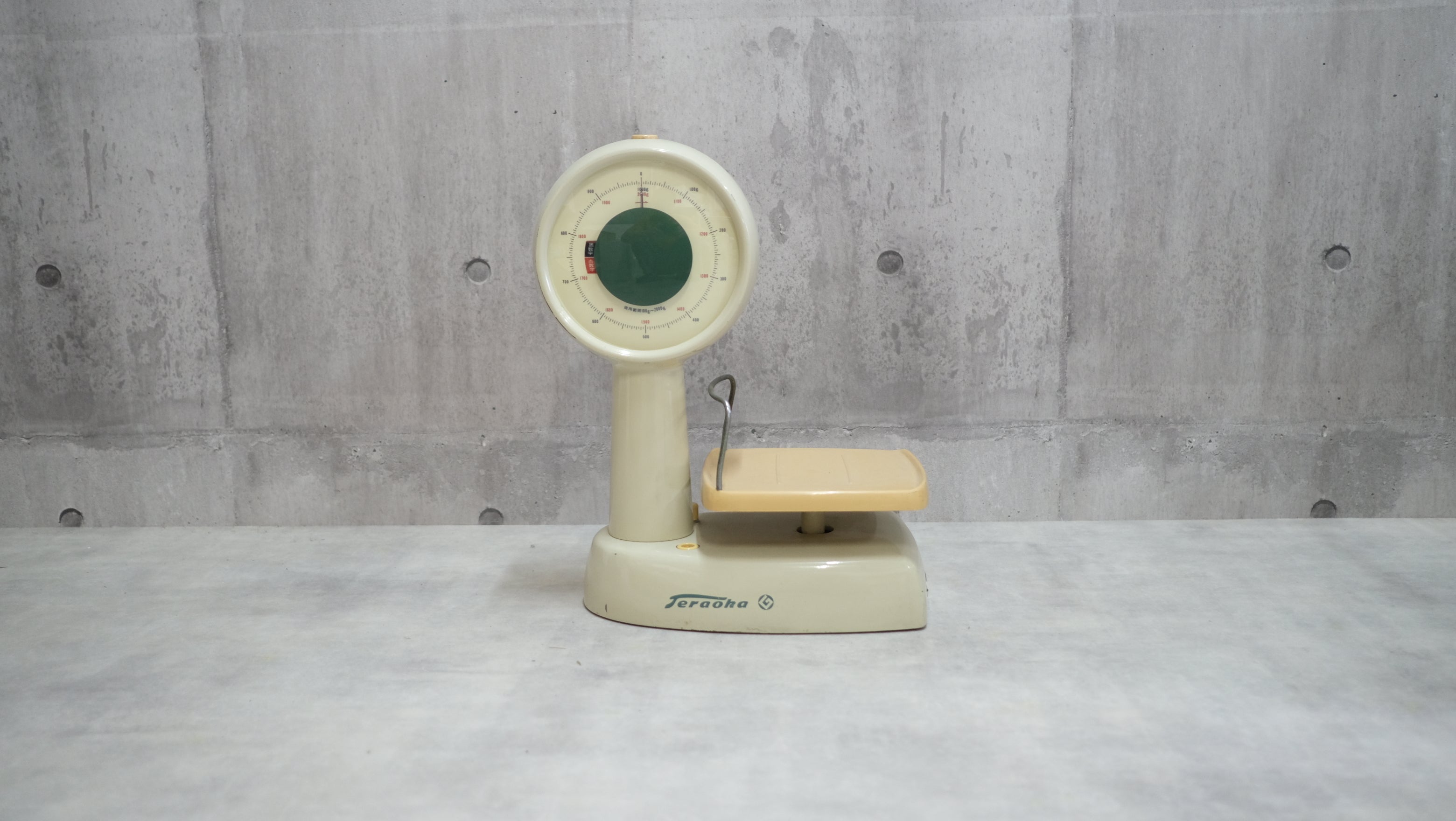 「はかりは、美しさを測る。」柳宗理 寺岡精工 パール 1960年製【希少】