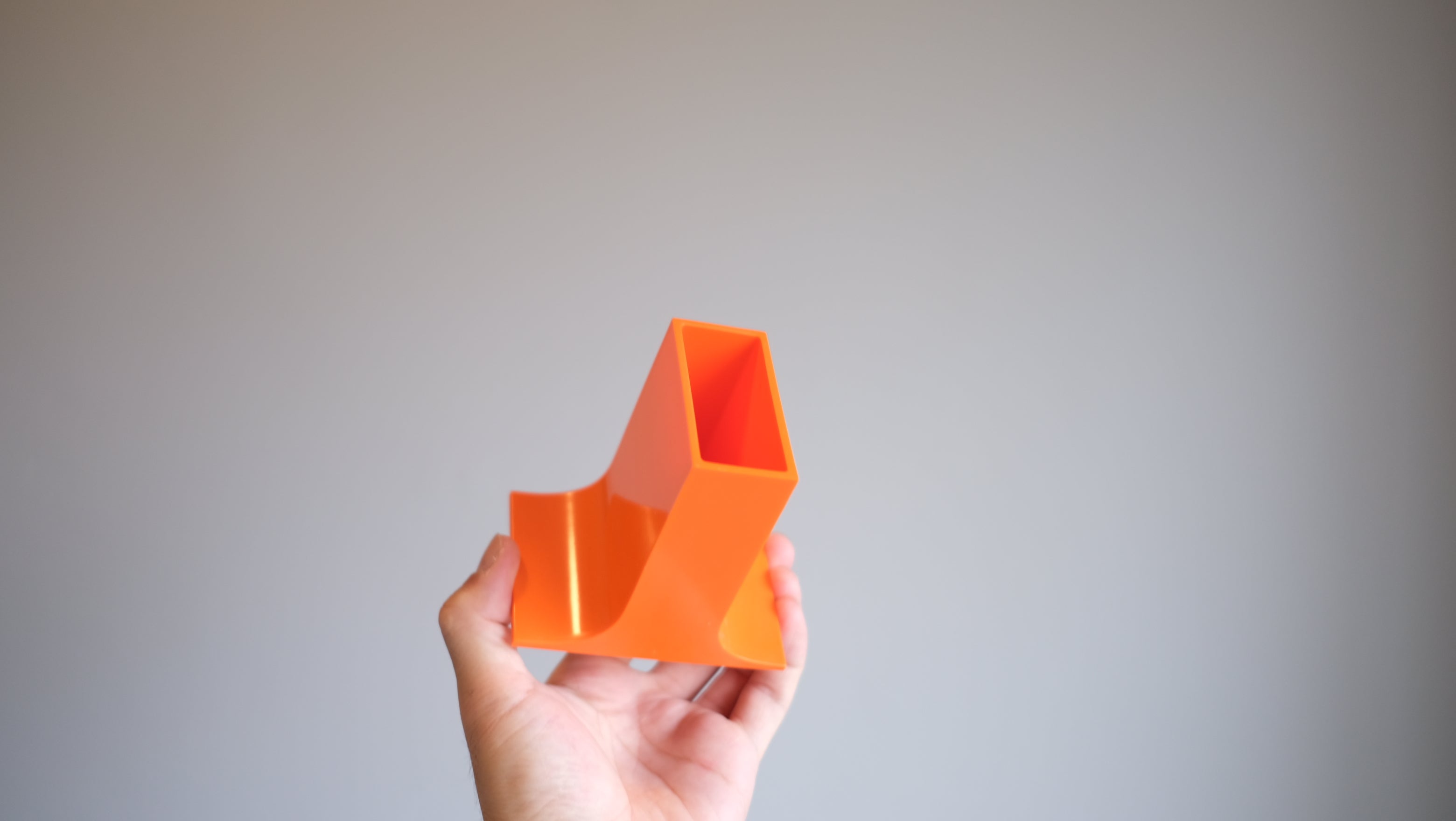 【デッドストック|Enzo Mari × DANESE】Lampedusa ペン立て オレンジ 3055