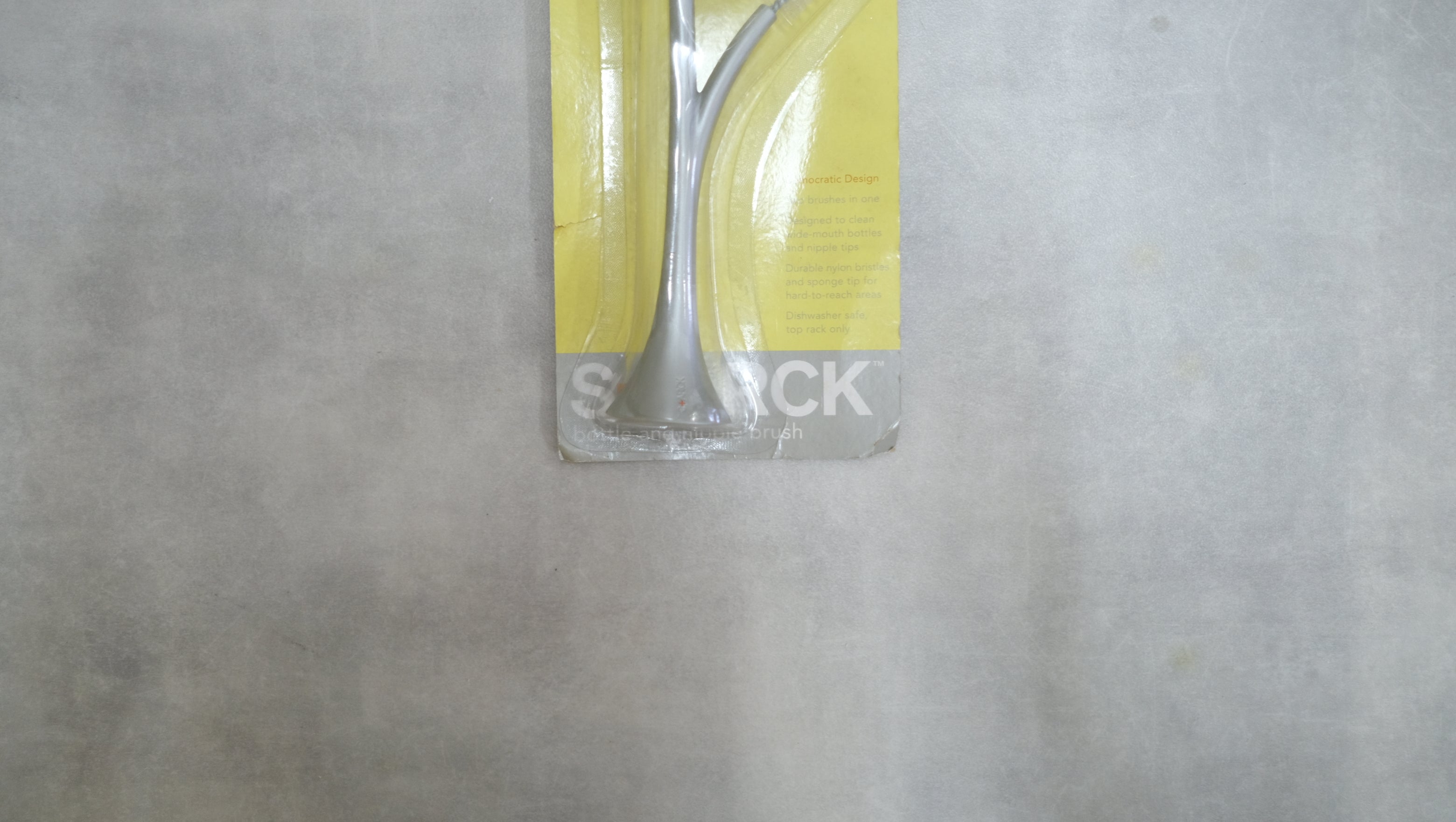 Philippe Starck|花のかたちのボトルブラシ(S+ARCK bottle and nipple brush)