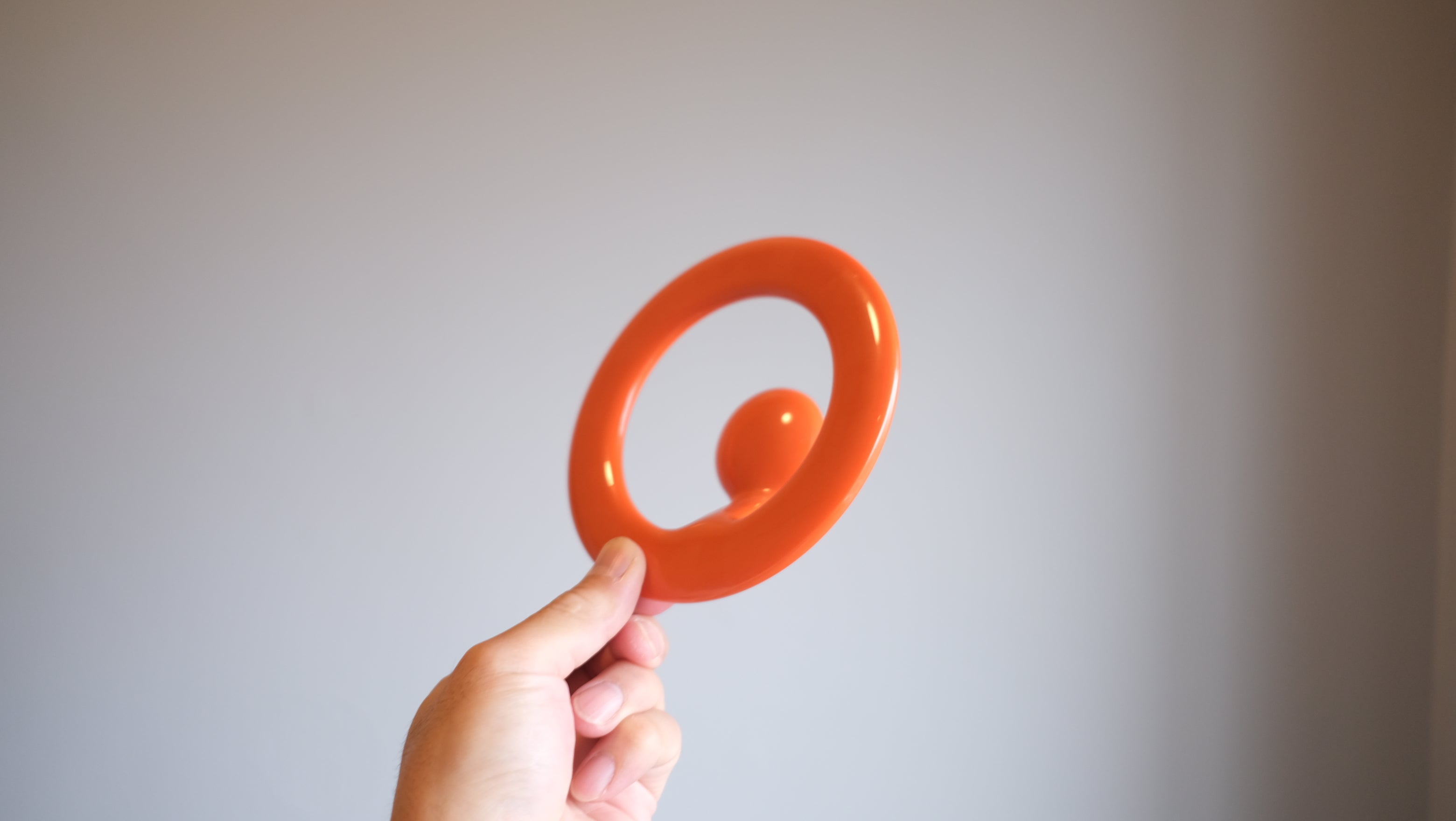 【廃盤・希少・未使用】ALESSI × マーク・ニューソン sygma Hook MN02|タオルハンガー オレンジ