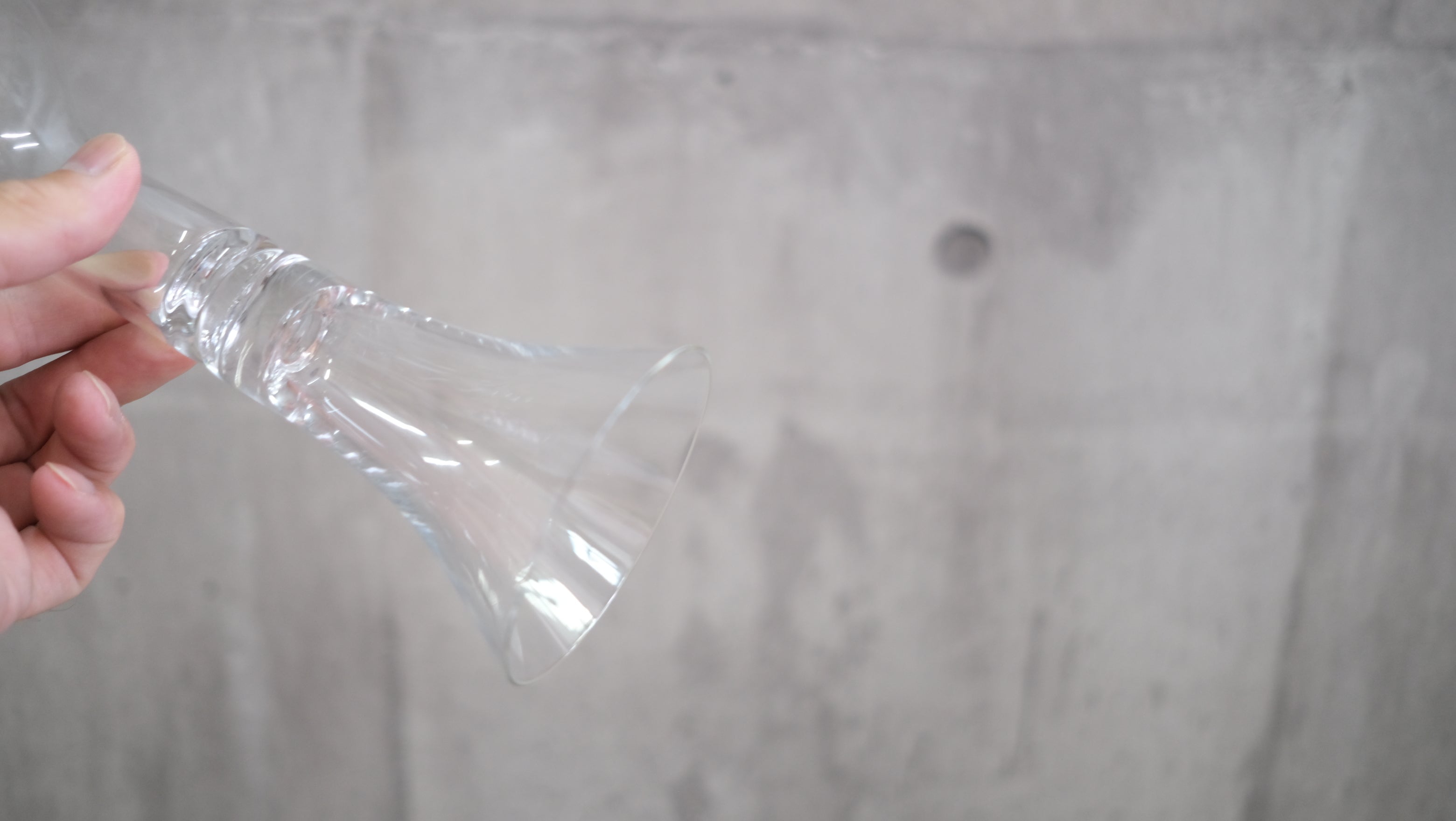 GAIA&GINO カリム・ラシッド リバーシブルグラス|両面使用可能・廃盤品・スロベニア製クリスタル