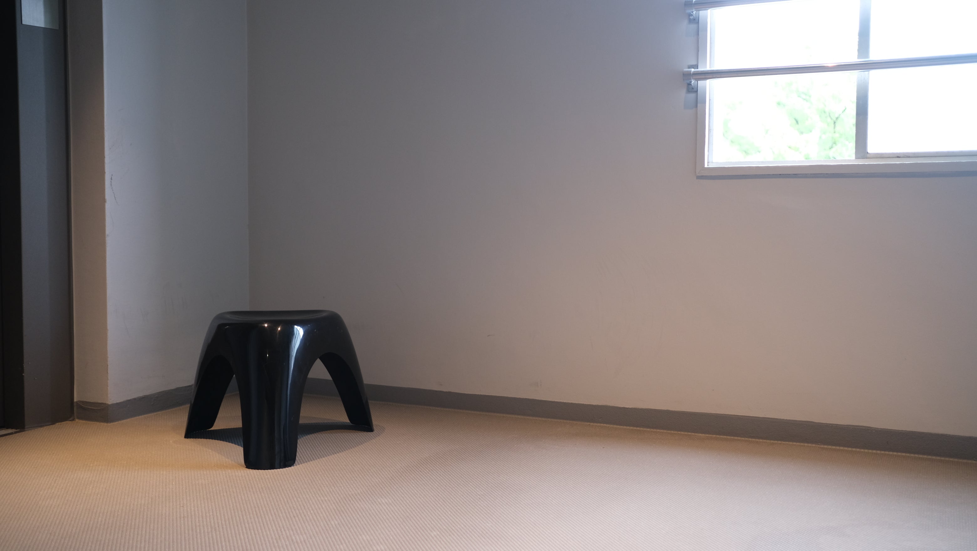 【希少】柳宗理 エレファントスツール Elephant Stool ハビタ Habita Chair Yanagi Sori 黒 ブラック