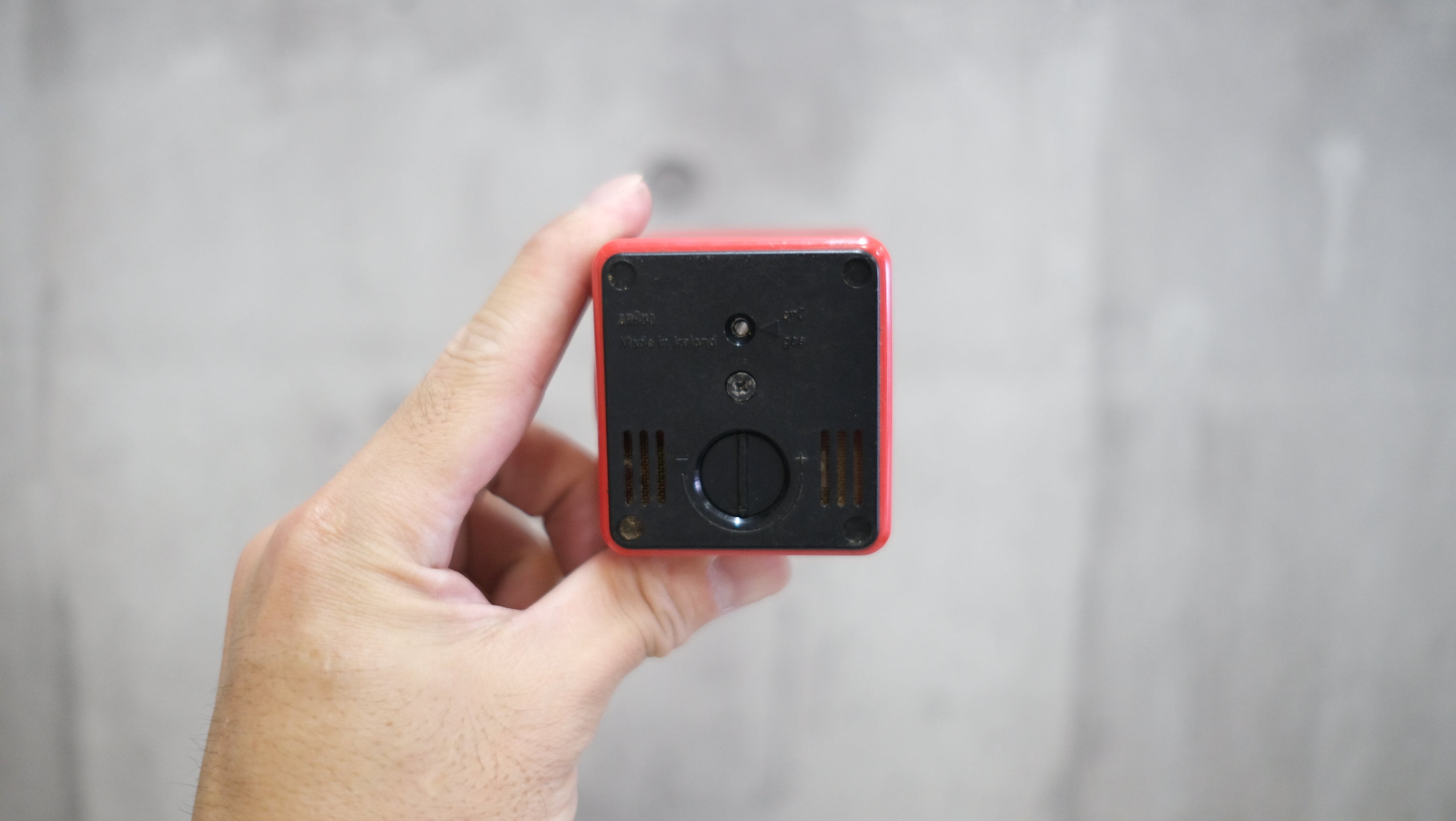 BRAUN ブラウン 卓上ライターT3 Dieter Rams ディーター・ラムス 赤色