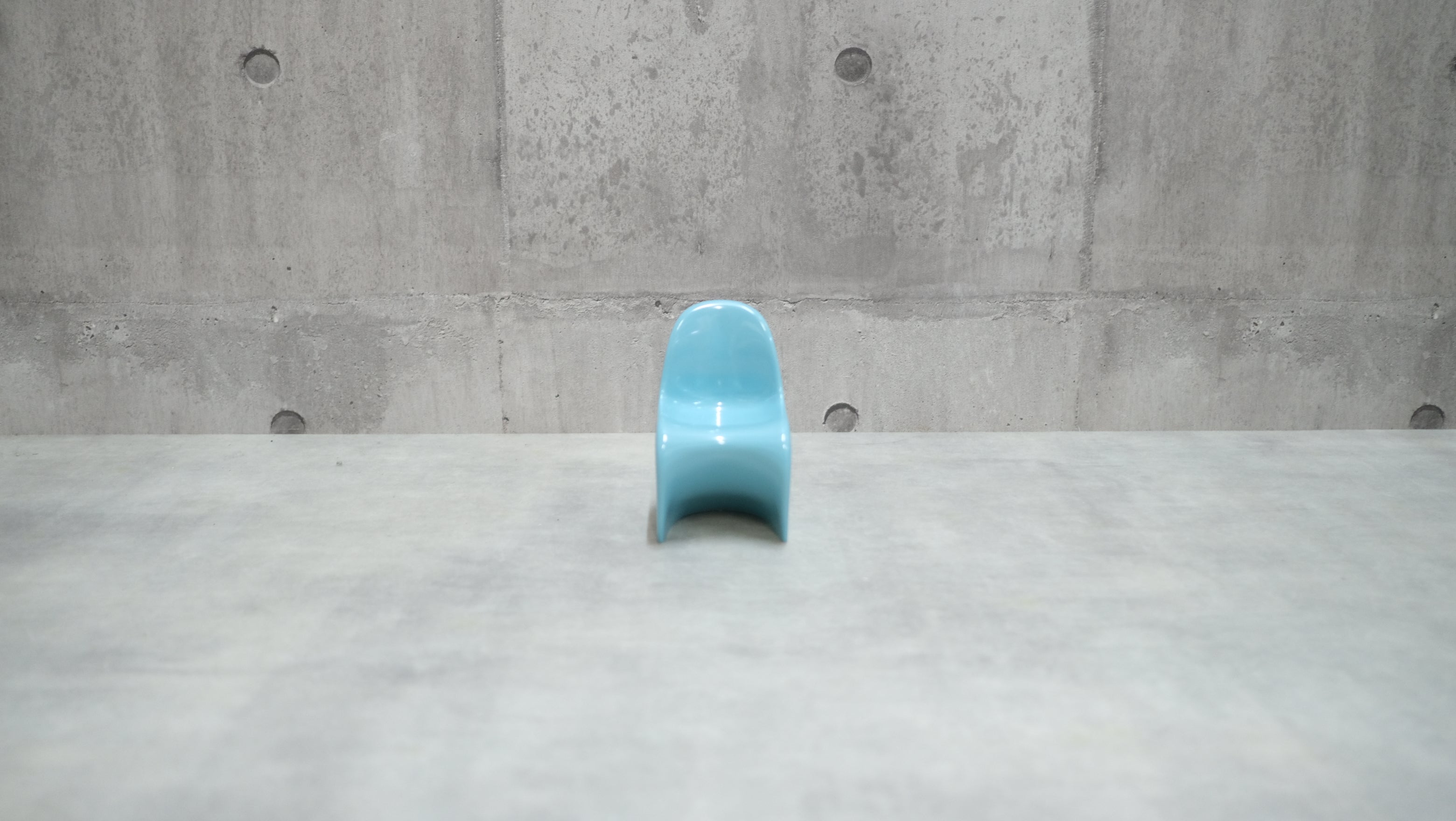 Panton Chair ミニチュア(ブルー)|Verner Panton × Vitra