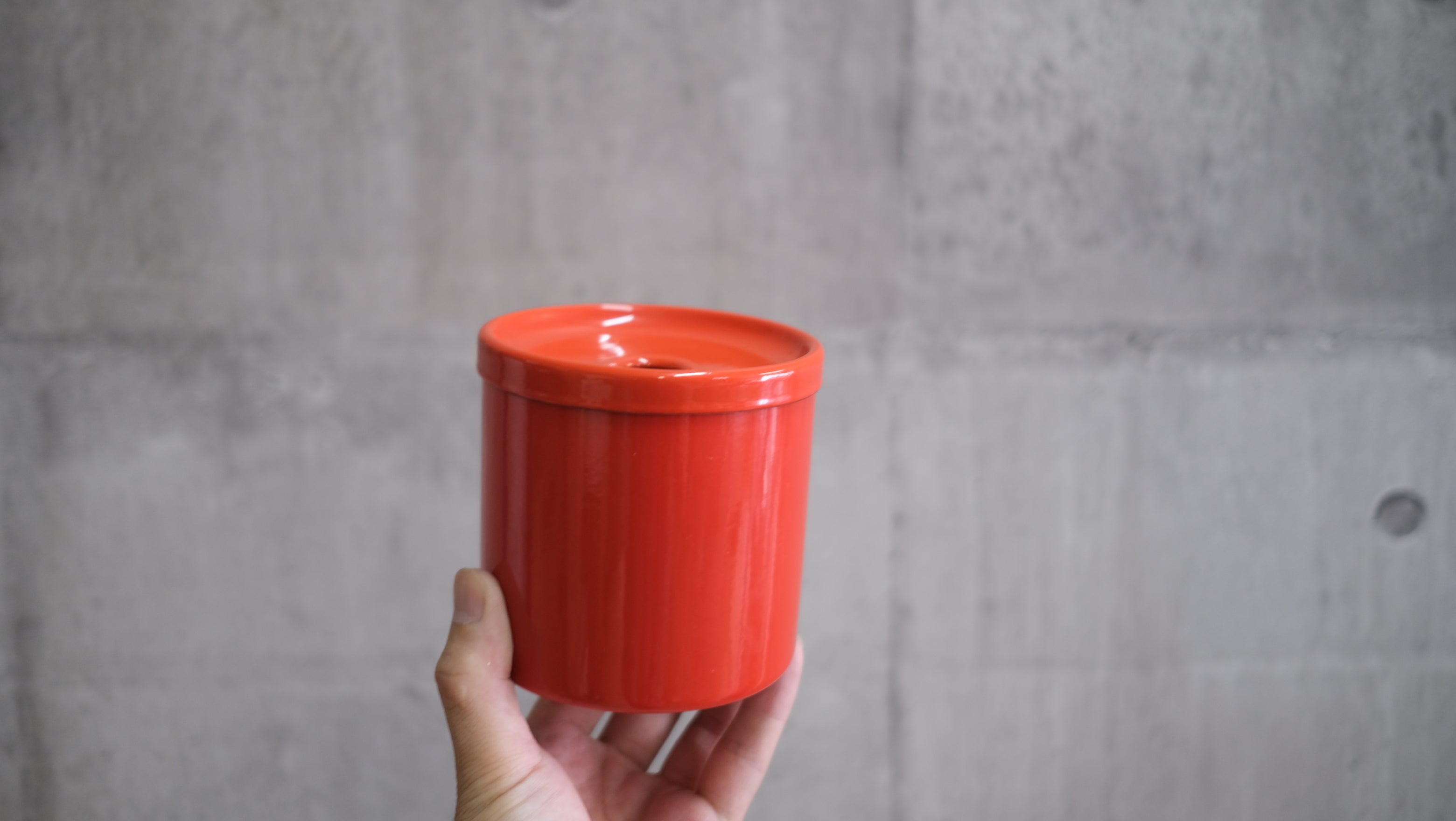 【希少・未使用品】ヴェルナー・パントン 灰皿 EMALCO製|1960年代 琺瑯アッシュトレイ Verner Panton Ashtray