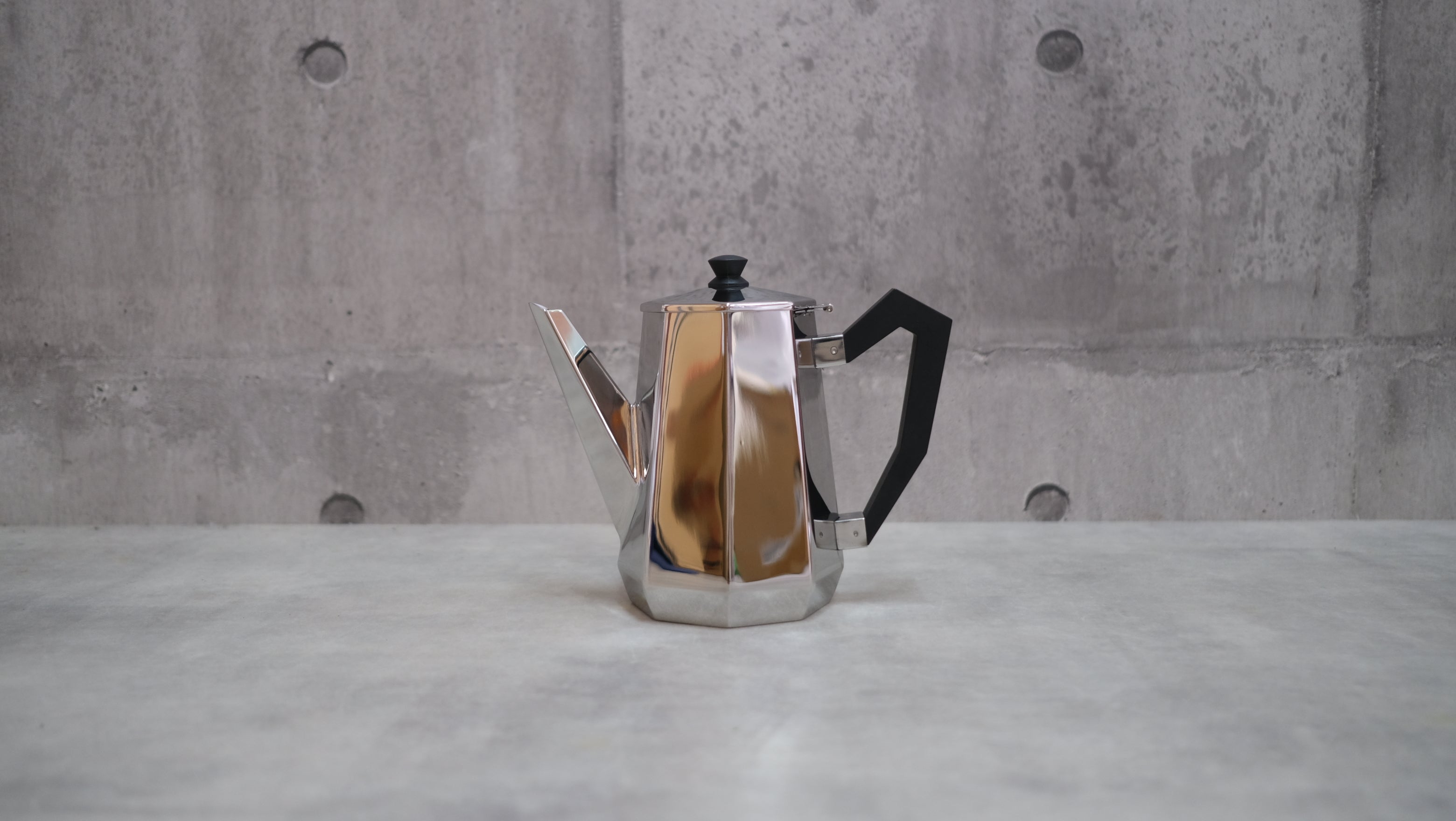 【未使用・箱付き】ALESSI × カルロ・アレッシィ|Ottagonale コーヒーポット CA111