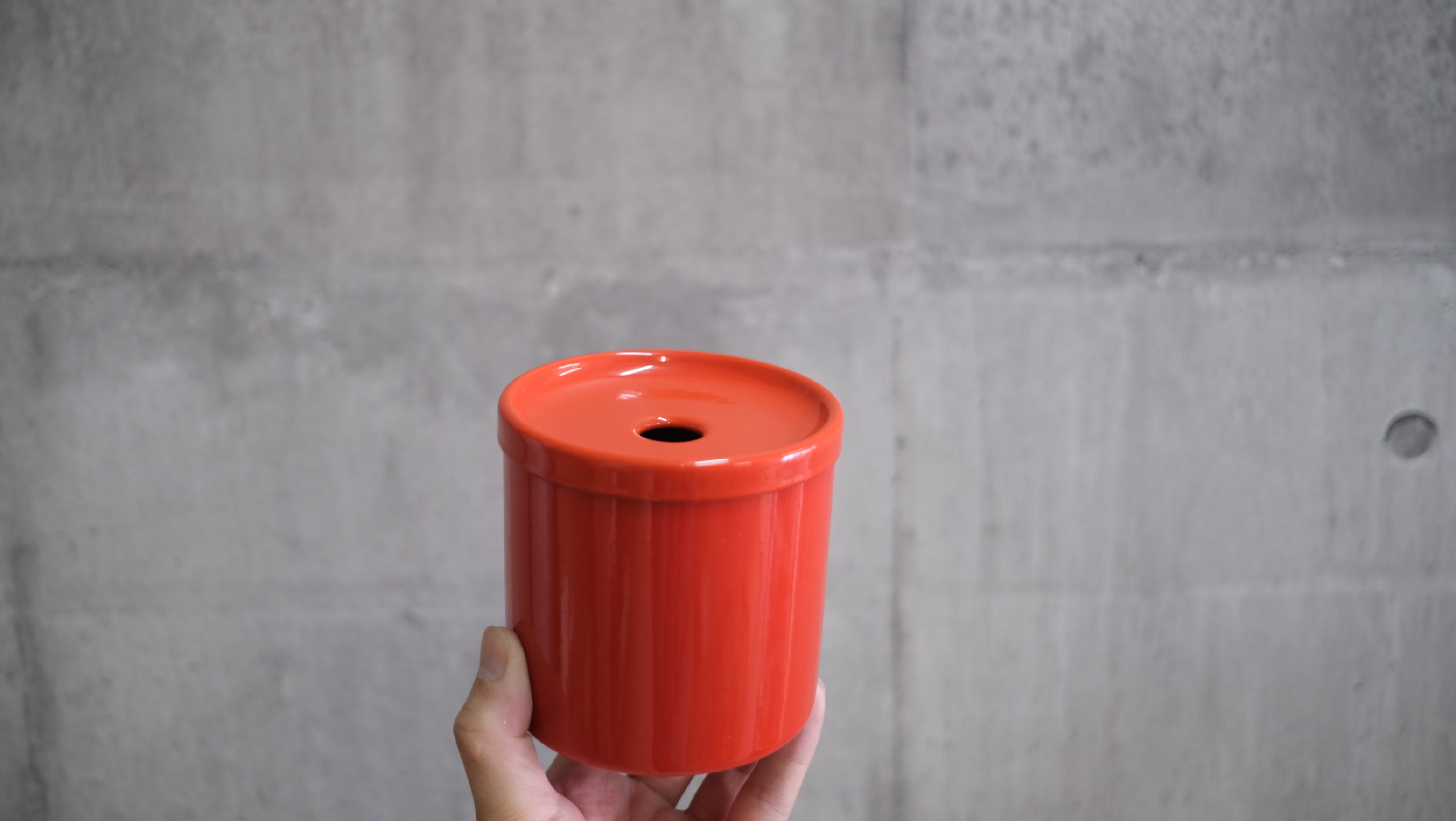 【希少・未使用品】ヴェルナー・パントン 灰皿 EMALCO製|1960年代 琺瑯アッシュトレイ Verner Panton Ashtray