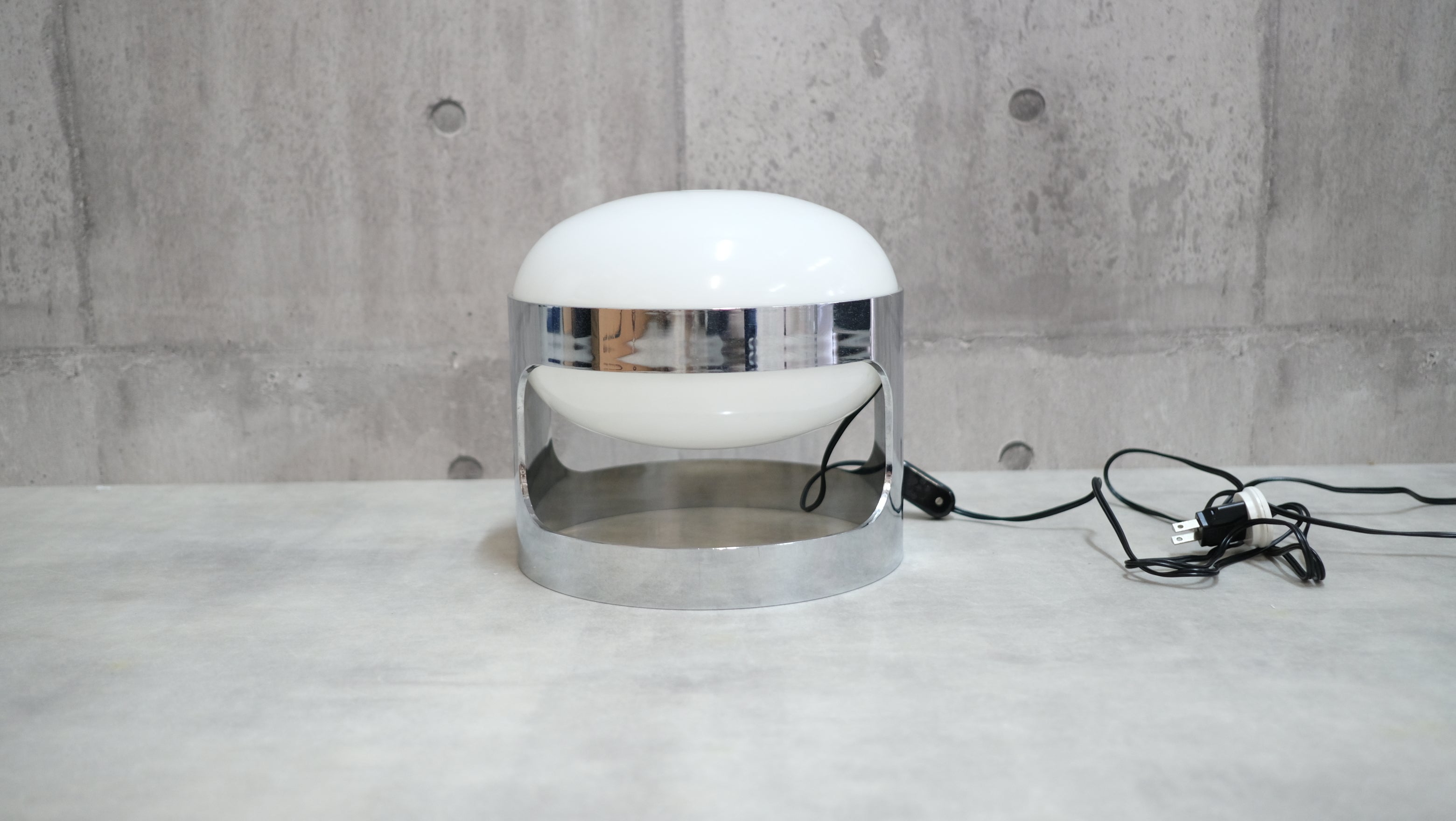 Kartell カルテル 照明 Joe Colombo ジョエ・コロンボ KD-27 クローム テーブルランプ