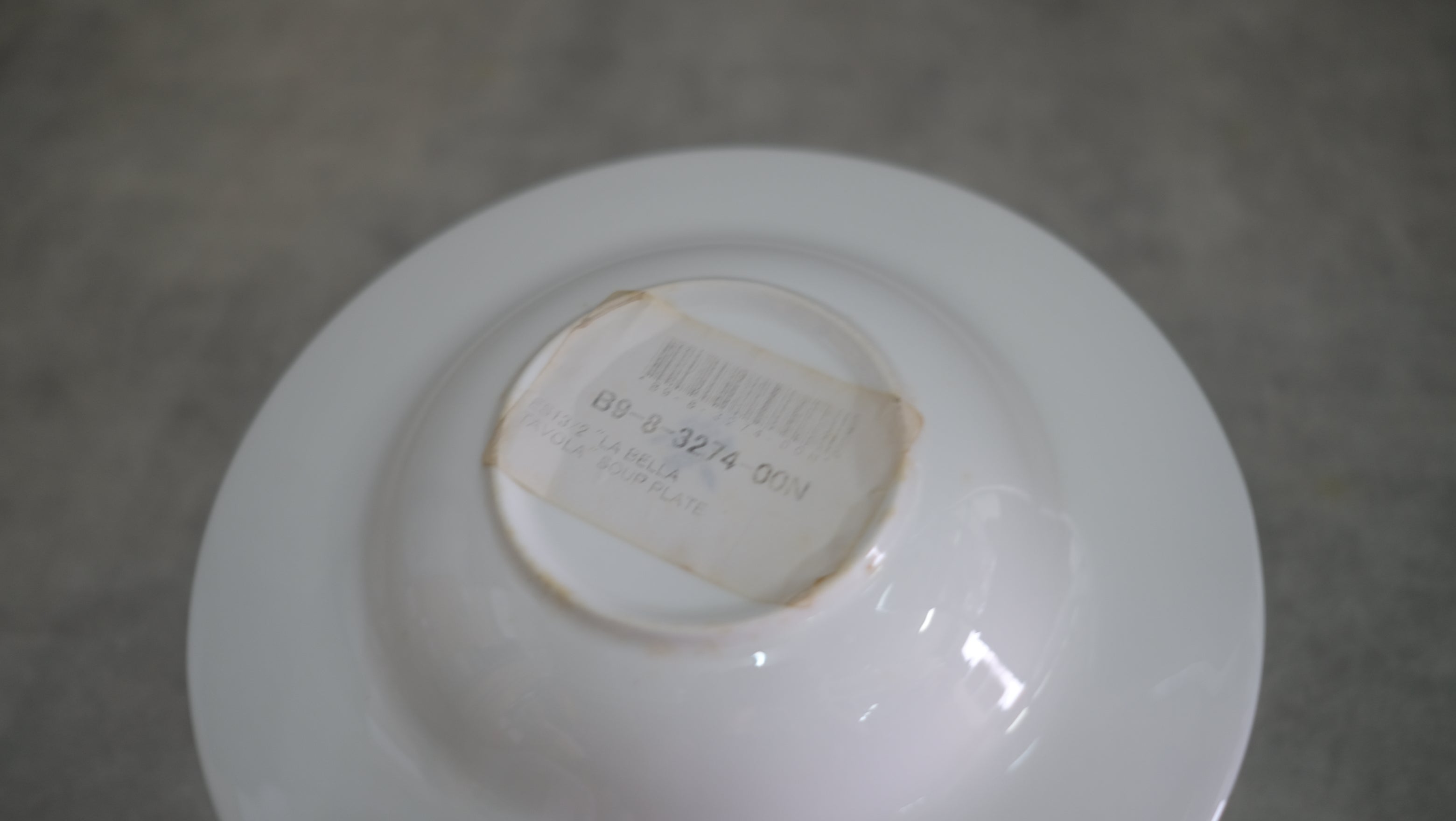 ALESSI アレッシィ ES13/2 BELLA TAVOLA Ettore Sottsass エットーレ・ソットサス スーププレート φ24 cm