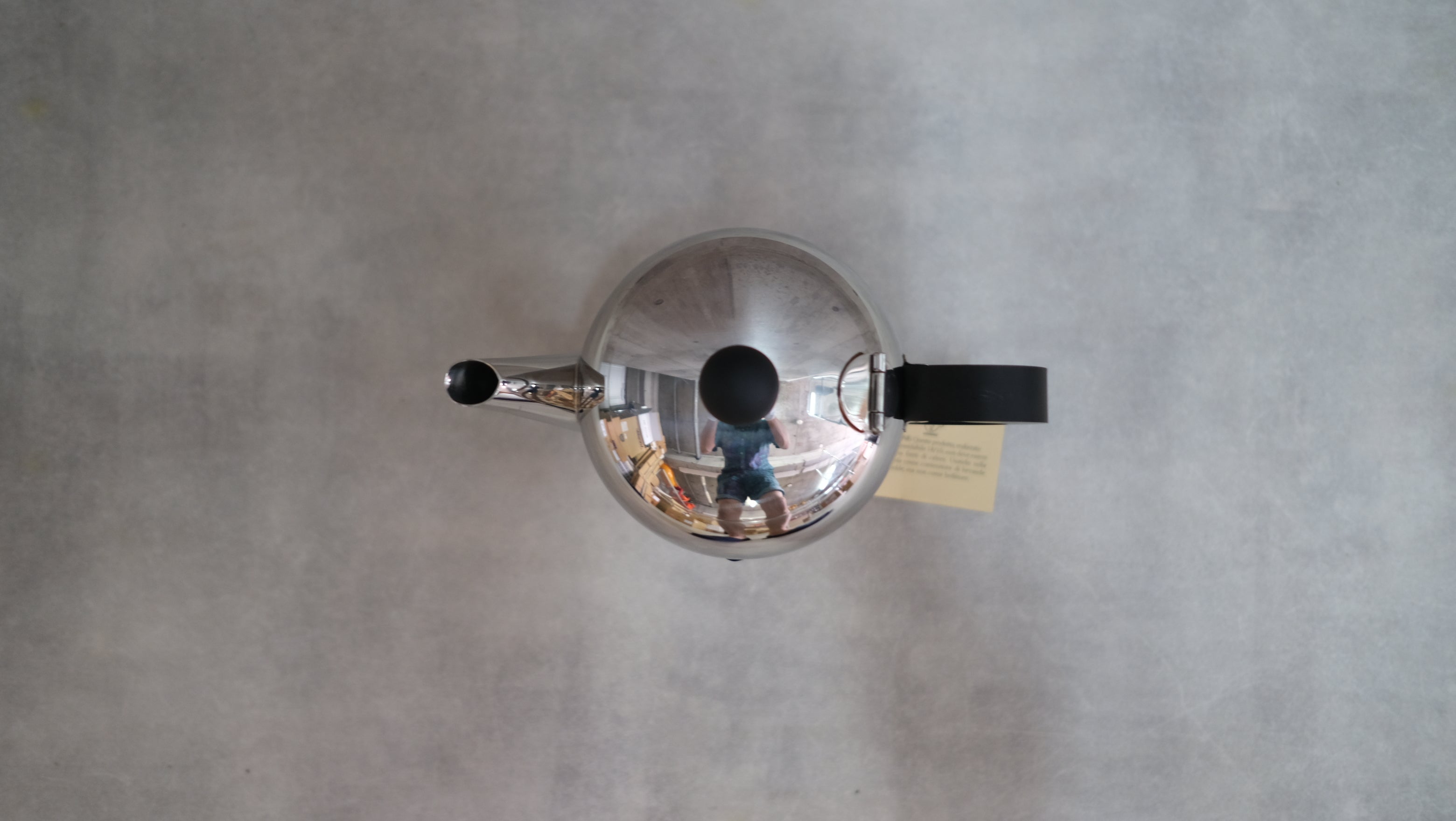 【未使用・箱付き】OFFICINA ALESSI × カルロ・アレッシィ|Bombe コーヒーポット CA11/8