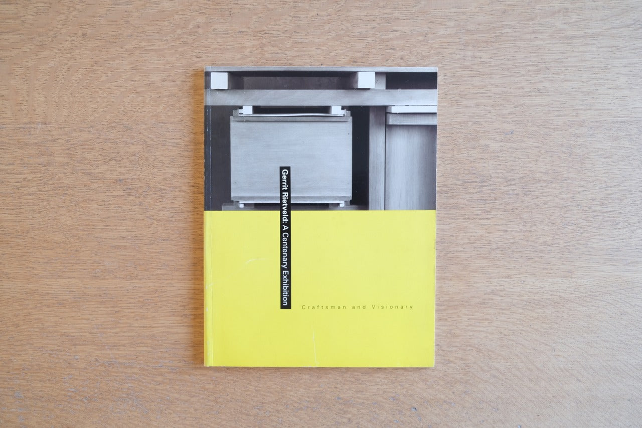 Gerrit Rietveld: A Centenary Exhibition(リートフェルト展 図録|1988年初版)
