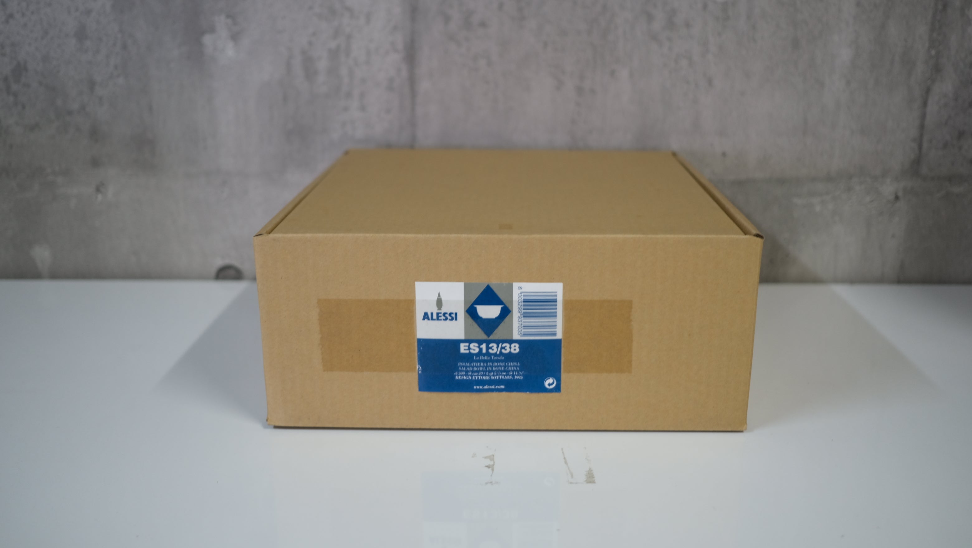 ALESSI アレッシィ ES13/38 BELLA TAVOLA Ettore Sottsass エットーレ・ソットサス スーププレート