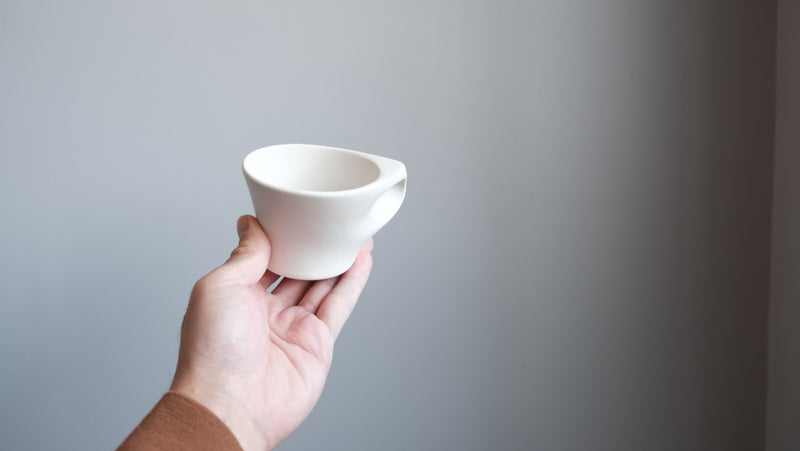 【12人の建築家 小さな建築シリーズ】團 紀彦 カップ＆ソーサー Norihiko Dan “a pinched face cup” cup & saucer