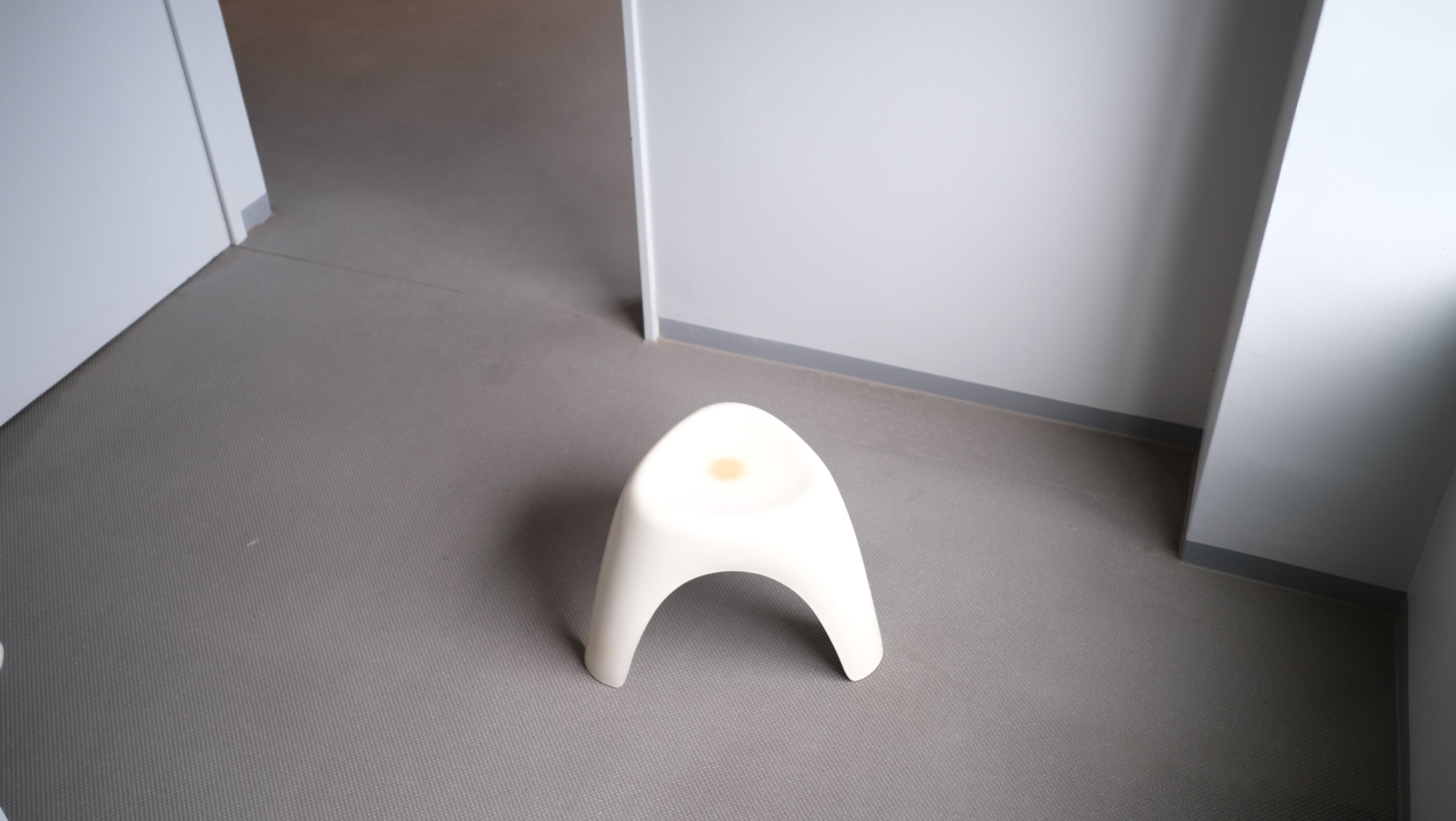 【希少】柳宗理 エレファントスツール Elephant Stool ハビタ Habita Chair Yanagi Sori 白 ホワイト