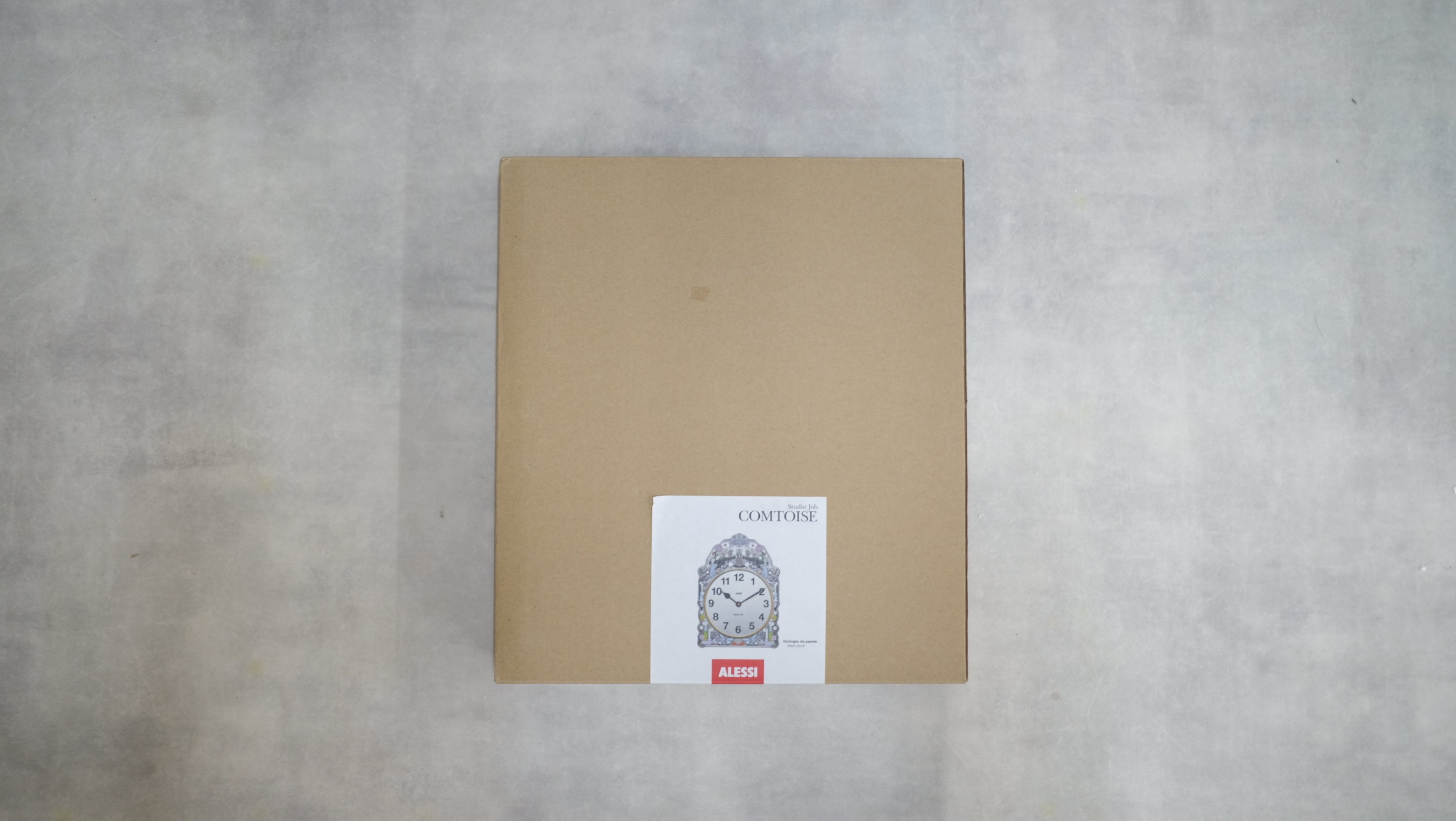 【アーカイブ】ALESSI STUDIO JOB《Comtoise》壁掛け時計|SJ01 デッドストック 未使用品