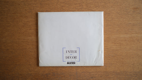 1990年版 ALESSI カタログ アレッシィ カッシーナ インターデコール 【プライスリスト付き】PROCE LIST
