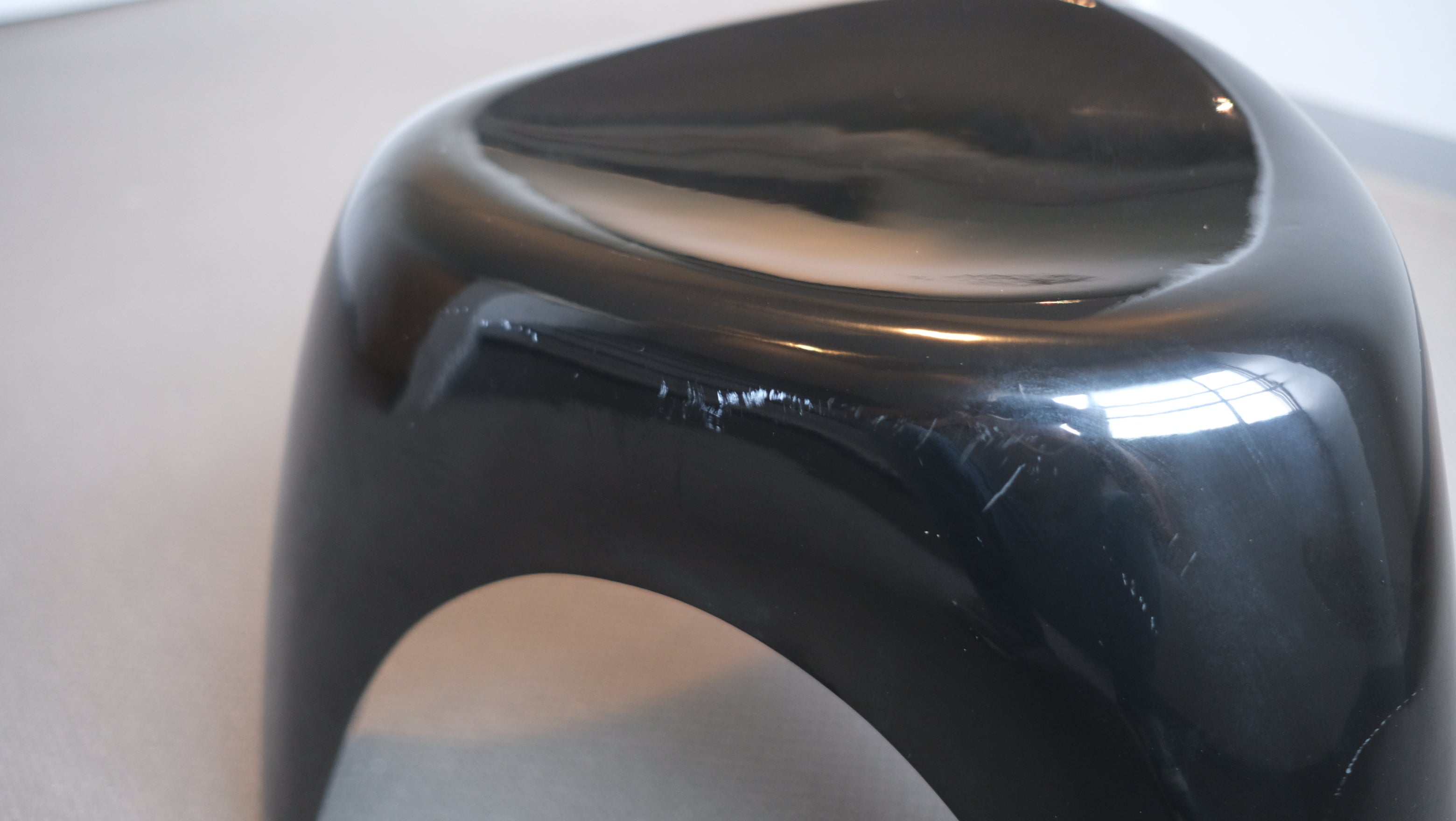 【希少】柳宗理 エレファントスツール Elephant Stool ハビタ Habita Chair Yanagi Sori 黒 ブラック