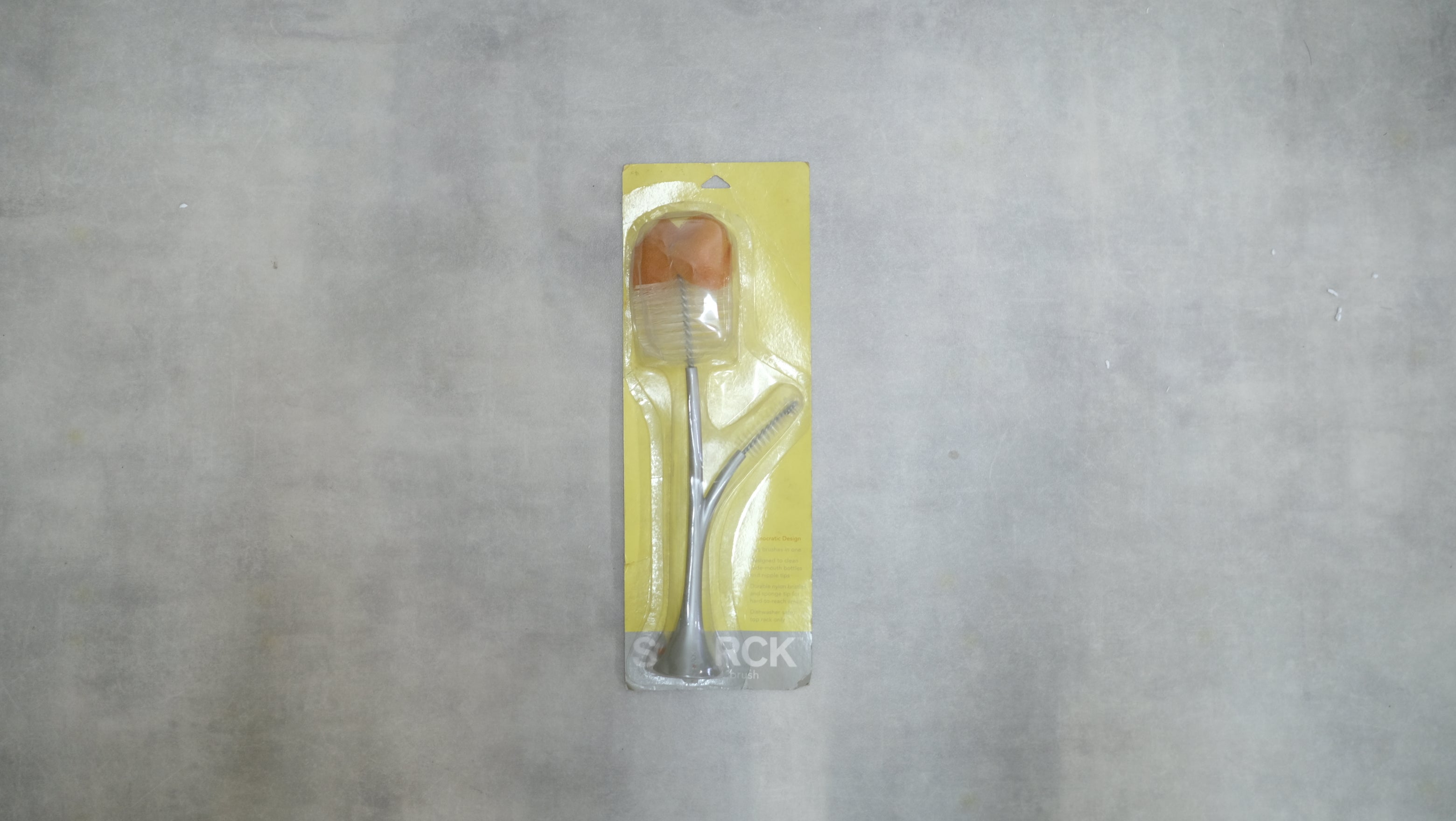 Philippe Starck|花のかたちのボトルブラシ(S+ARCK bottle and nipple brush)