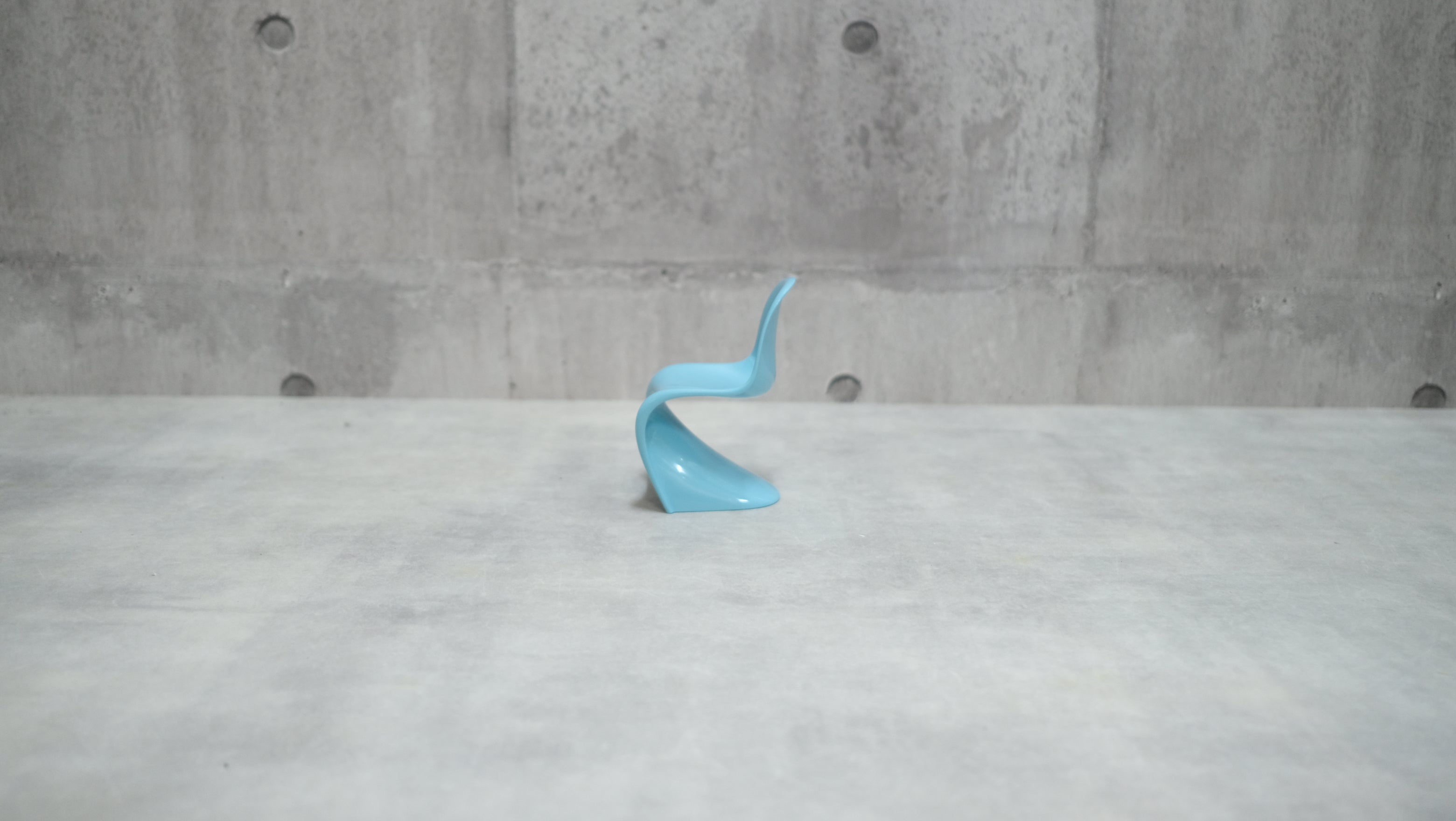 Panton Chair ミニチュア(ブルー)|Verner Panton × Vitra