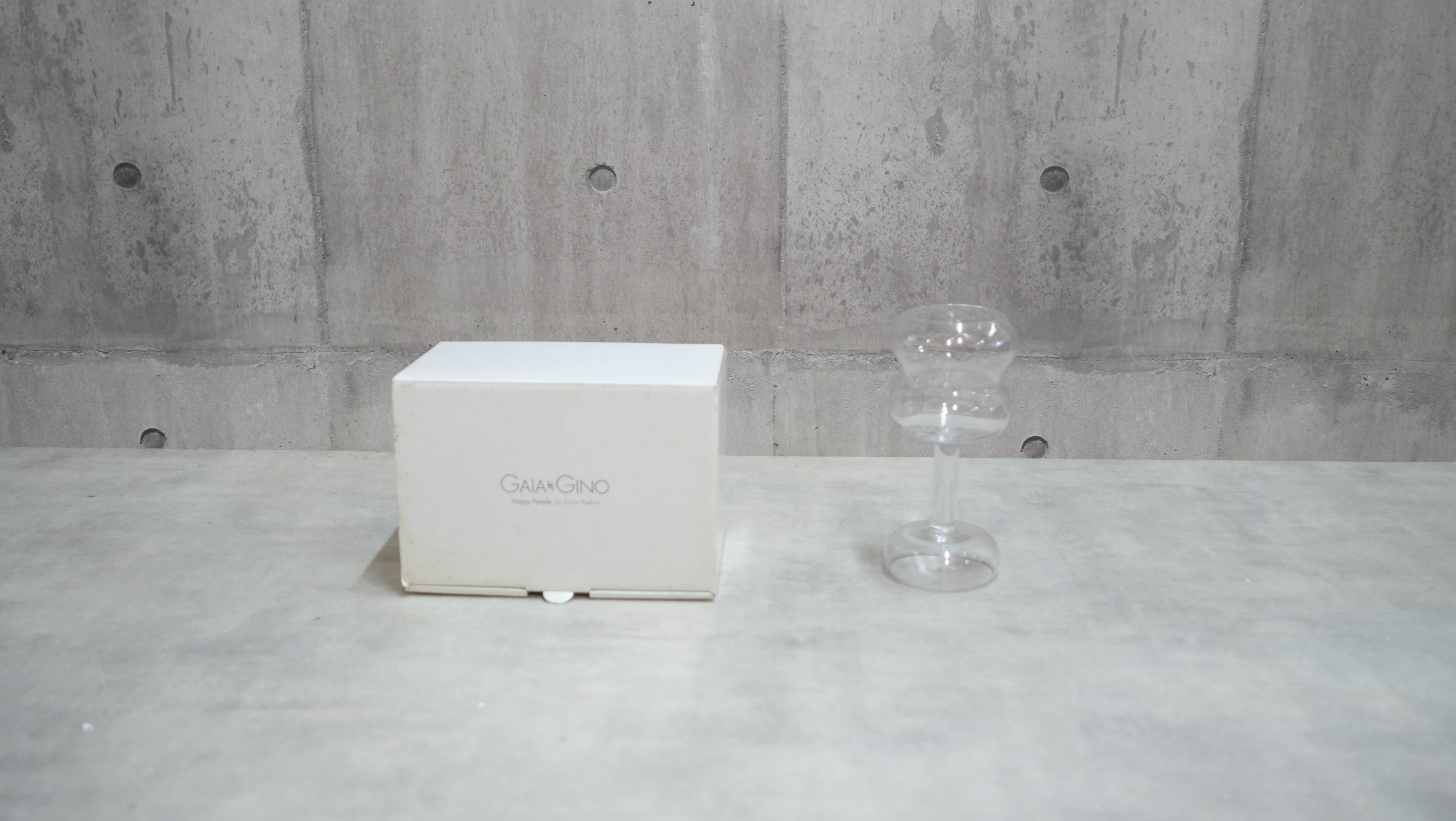 Karim Rasid design カリム・ラシッド デザイン GAIA&GINO Karl カール ワイングラス カップ 上下両方使用可能 ガラス シャンパングラス