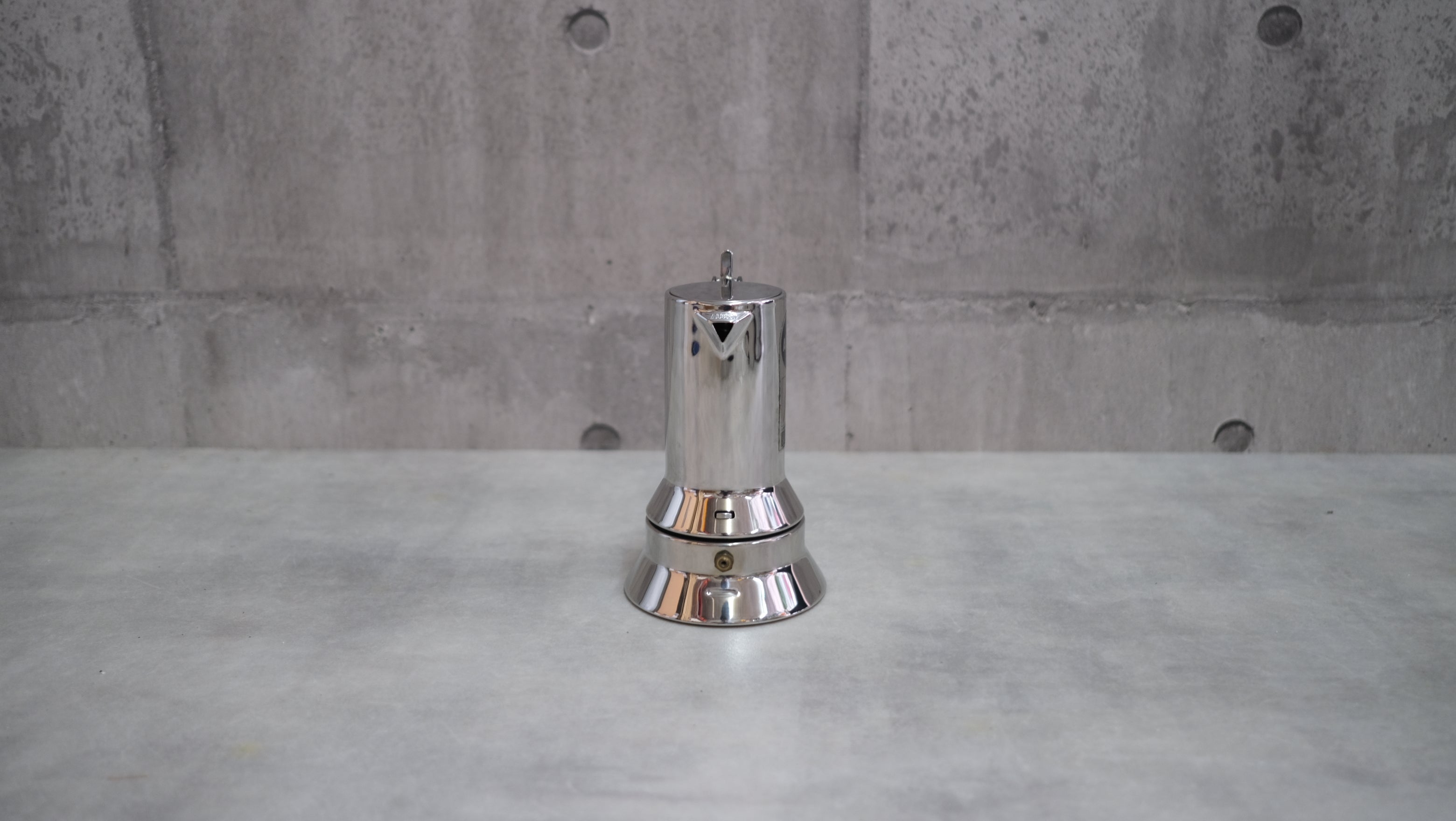 【展示品・未使用】ALESSI × リチャード・サパー|9090 エスプレッソコーヒーメーカー(3カップ用)