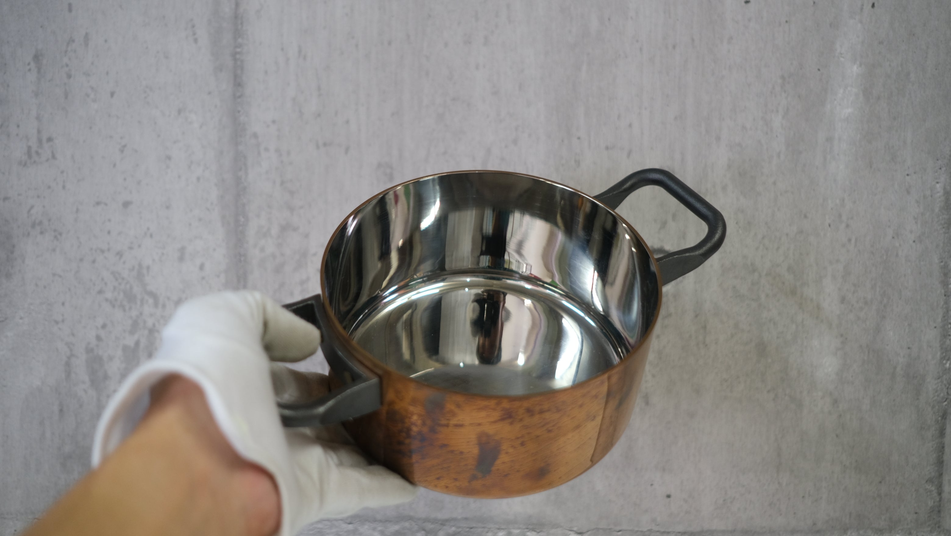 【未使用・箱付き】ALESSI × リチャード・サパー|LA CINTURA DI ORIONE 両手鍋 90101/16