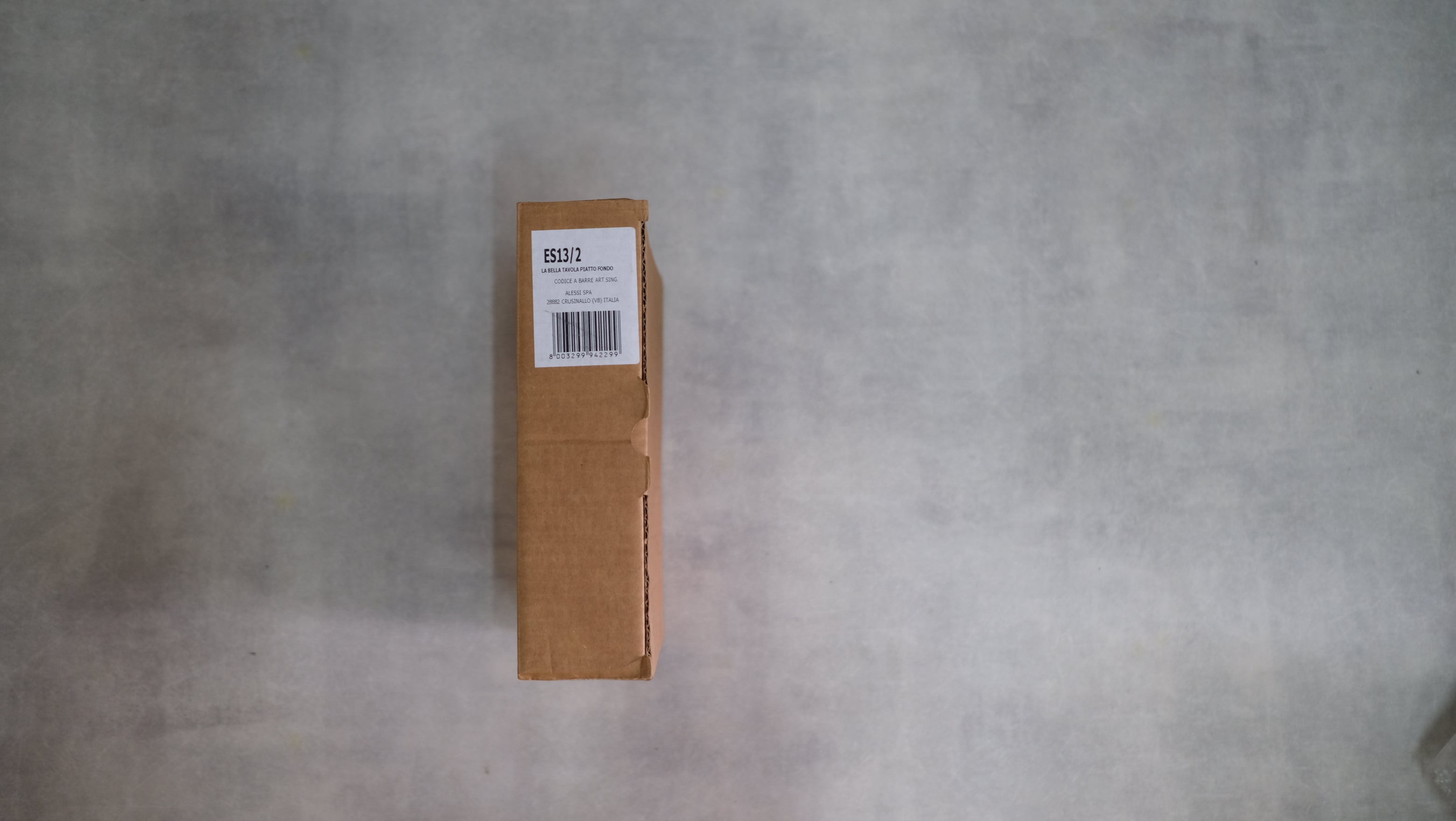 ALESSI アレッシィ ES13/2 BELLA TAVOLA Ettore Sottsass エットーレ・ソットサス スーププレート φ24 cm