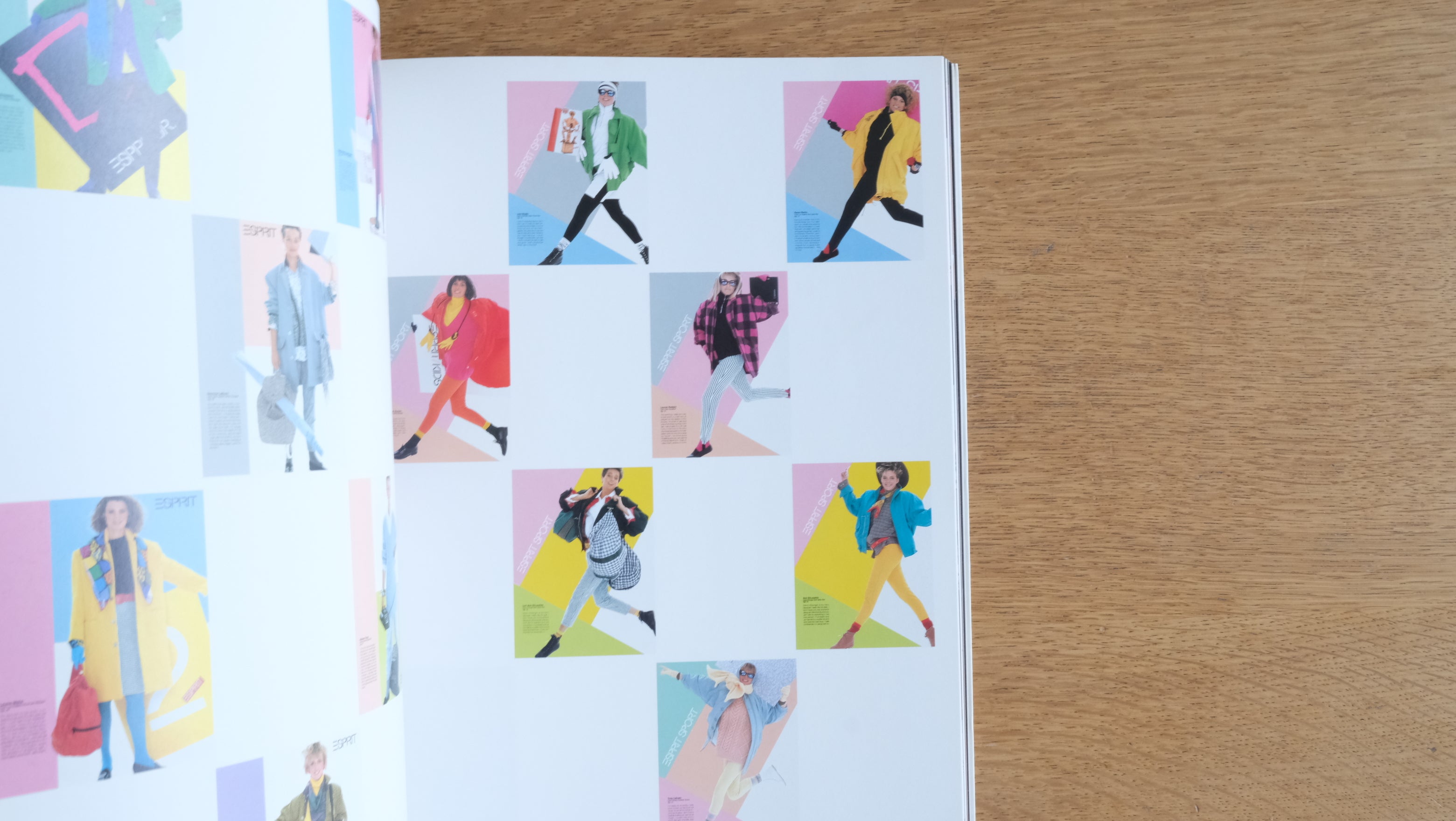 【絶版・希少】ESPRIT'S GRAPHIC WORK 1984–1986 八木保/ファッションブランド「エスプリ」の黄金期グラフィック作品集