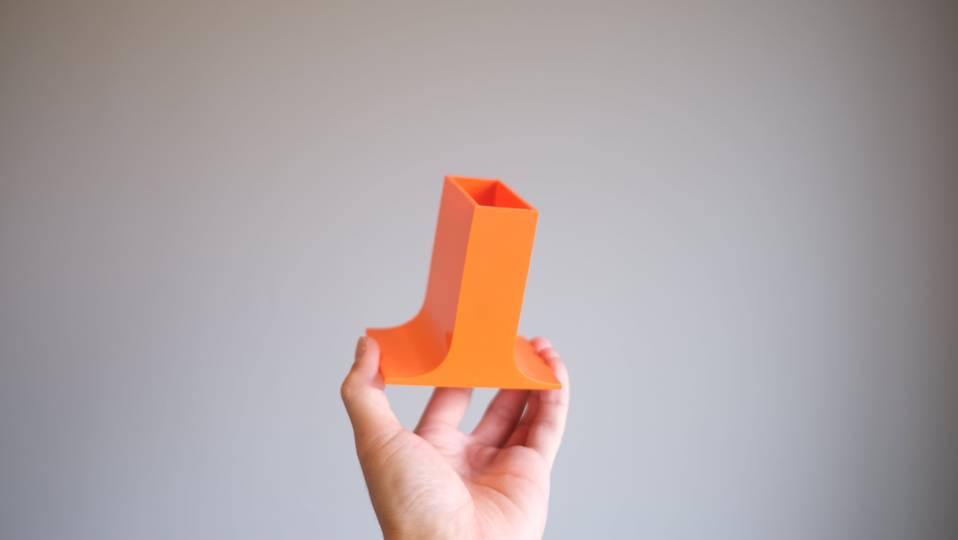 【デッドストック|Enzo Mari × DANESE】Lampedusa ペン立て オレンジ 3055