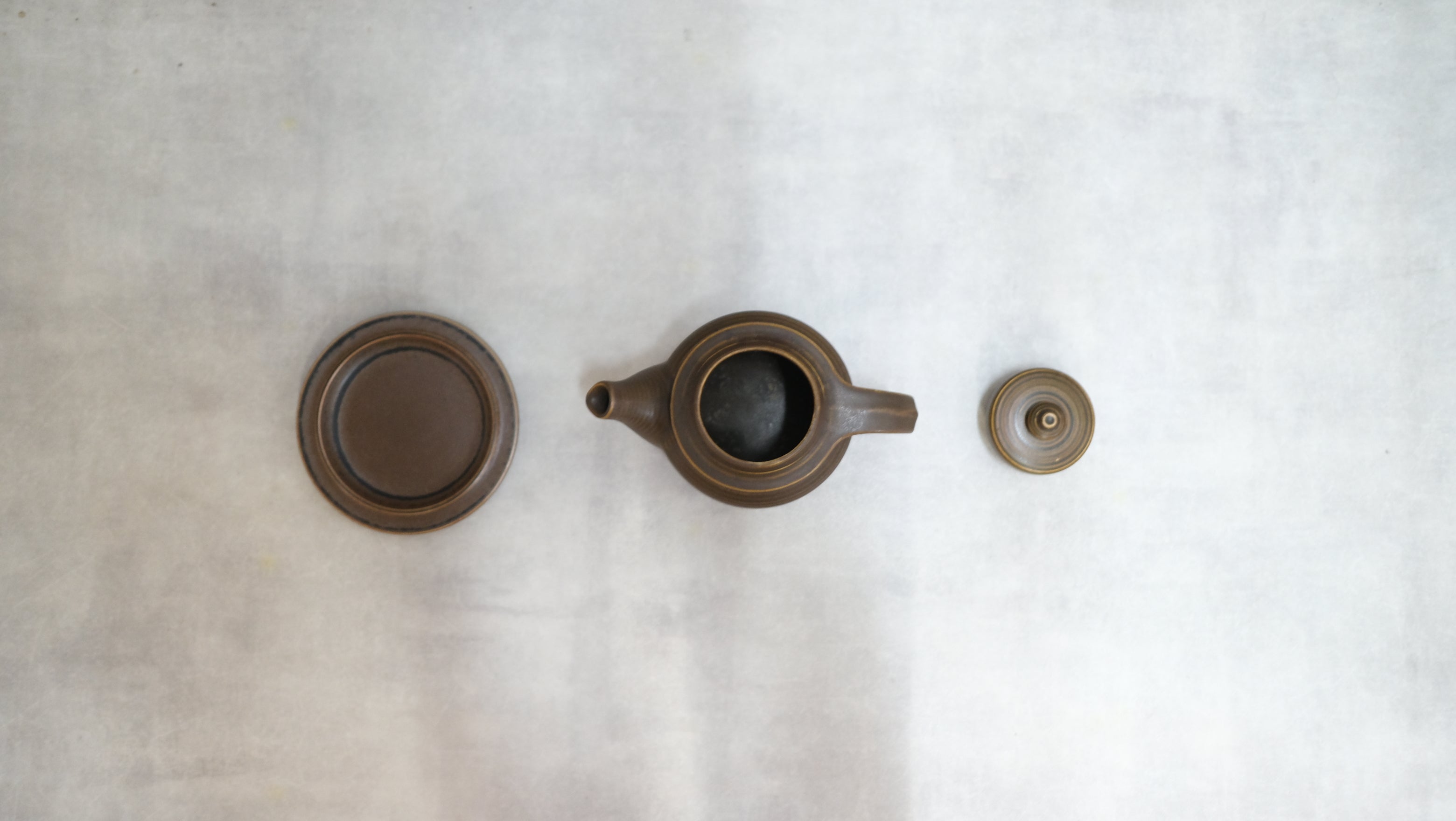 ARABIA アラビア ulla procope ウラ・プロコッペ Mahonkiシリーズ ブラウン コーヒーポット ティーポット teapot