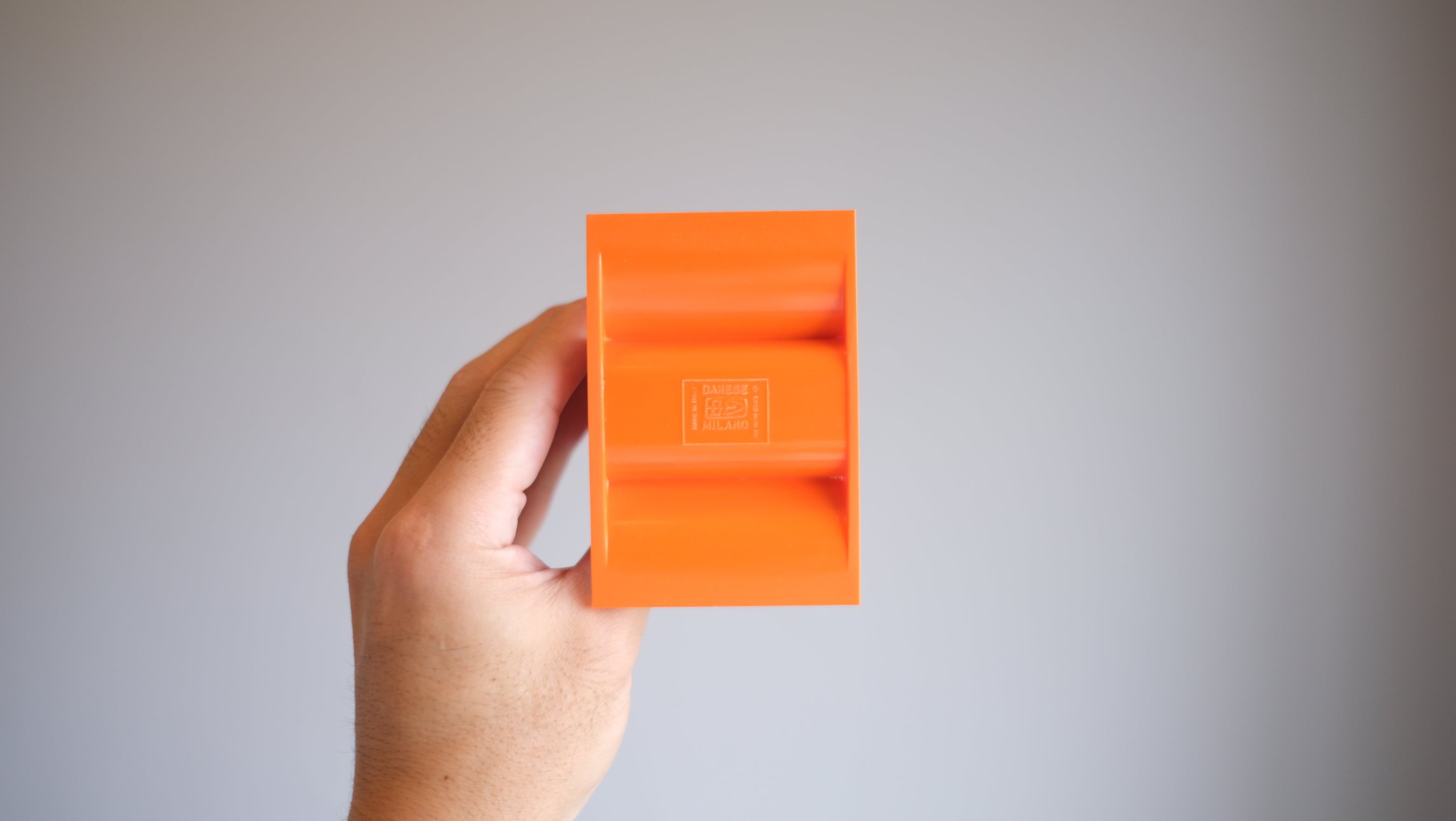 【デッドストック|Enzo Mari × DANESE】Lampedusa ペン立て オレンジ 3055