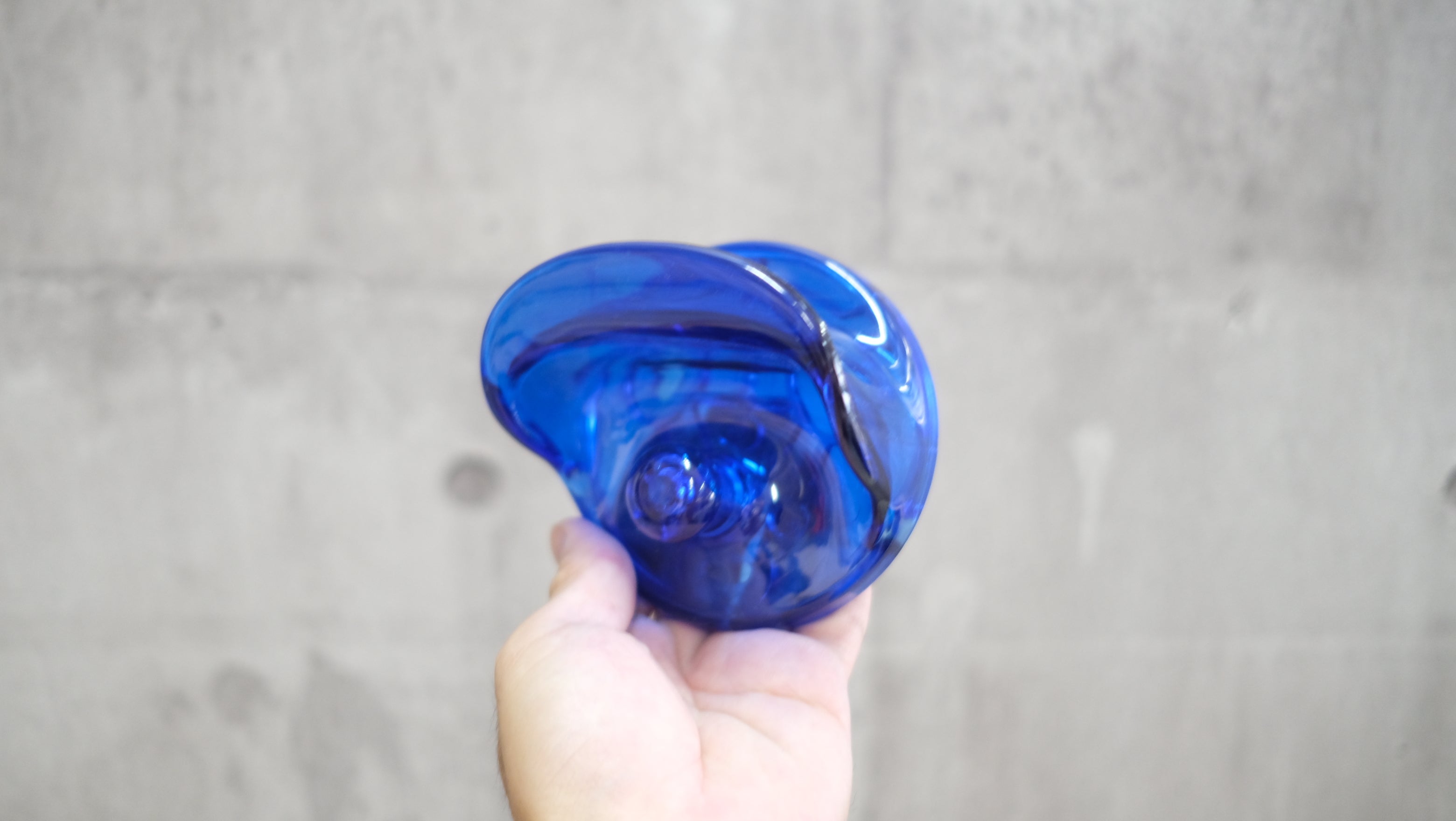 【未使用】Kartell ウォールフック クリアブルー|カルテル デザインフック コバルト透明色