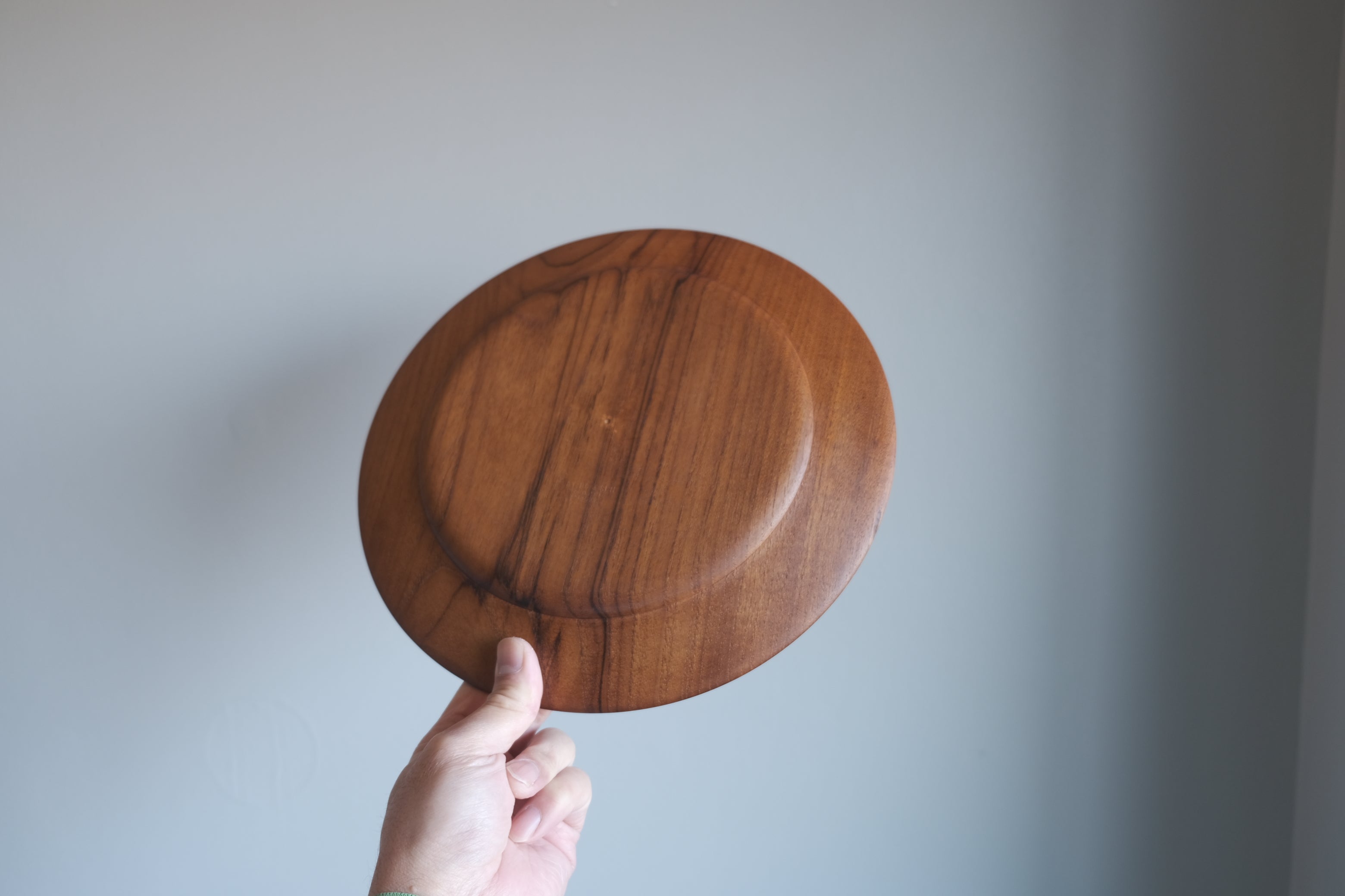 カイ・ボイスン ヴィンテージ チークプレート 27cm|Kay Bojesen 工房製 北欧デザイン