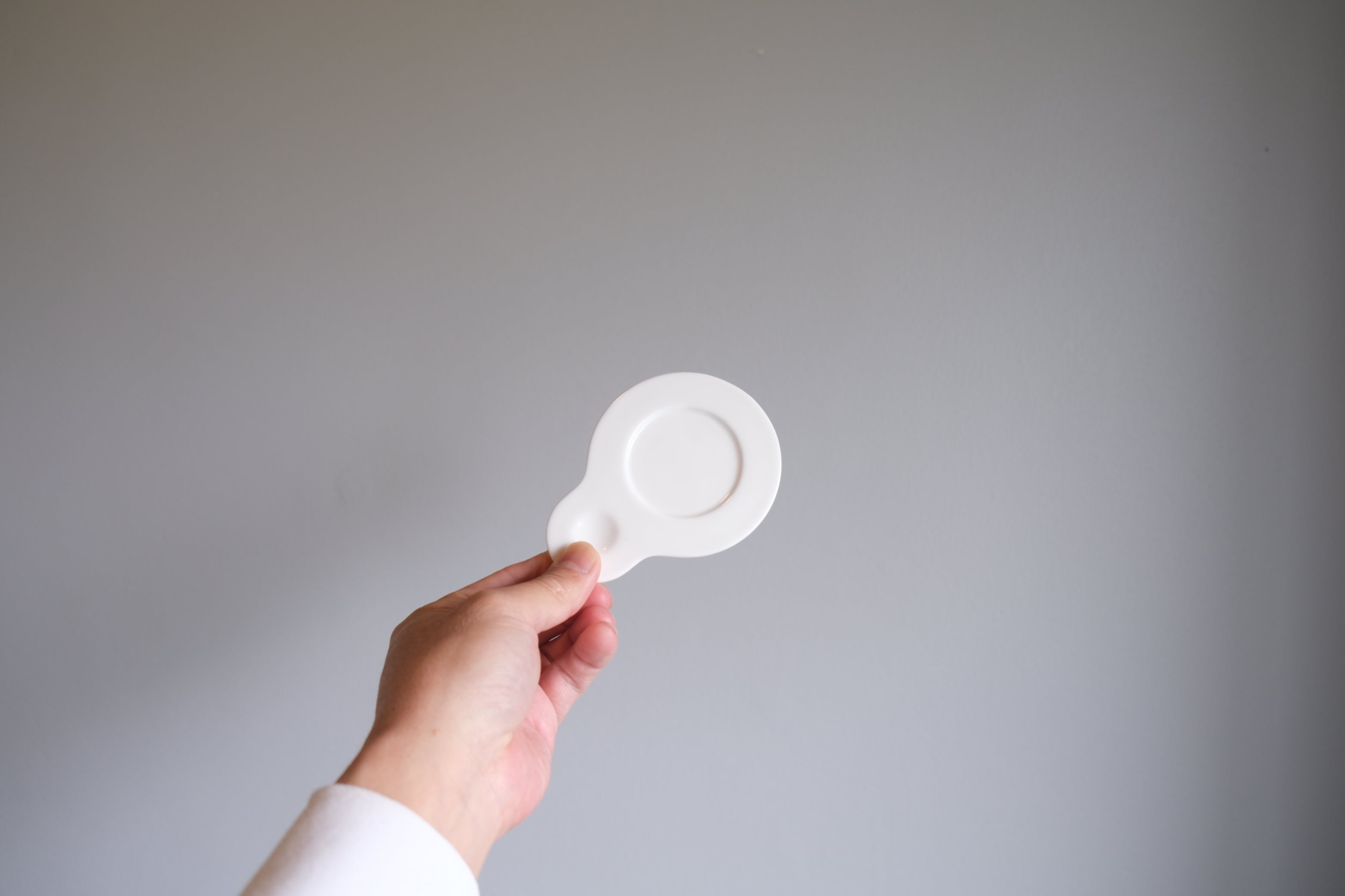 【廃盤・未使用】David Chipperfield × ALESSI「Hupla」デミタスカップ&ソーサー|オフィチーナ・アレッシィ 建築家デザイン