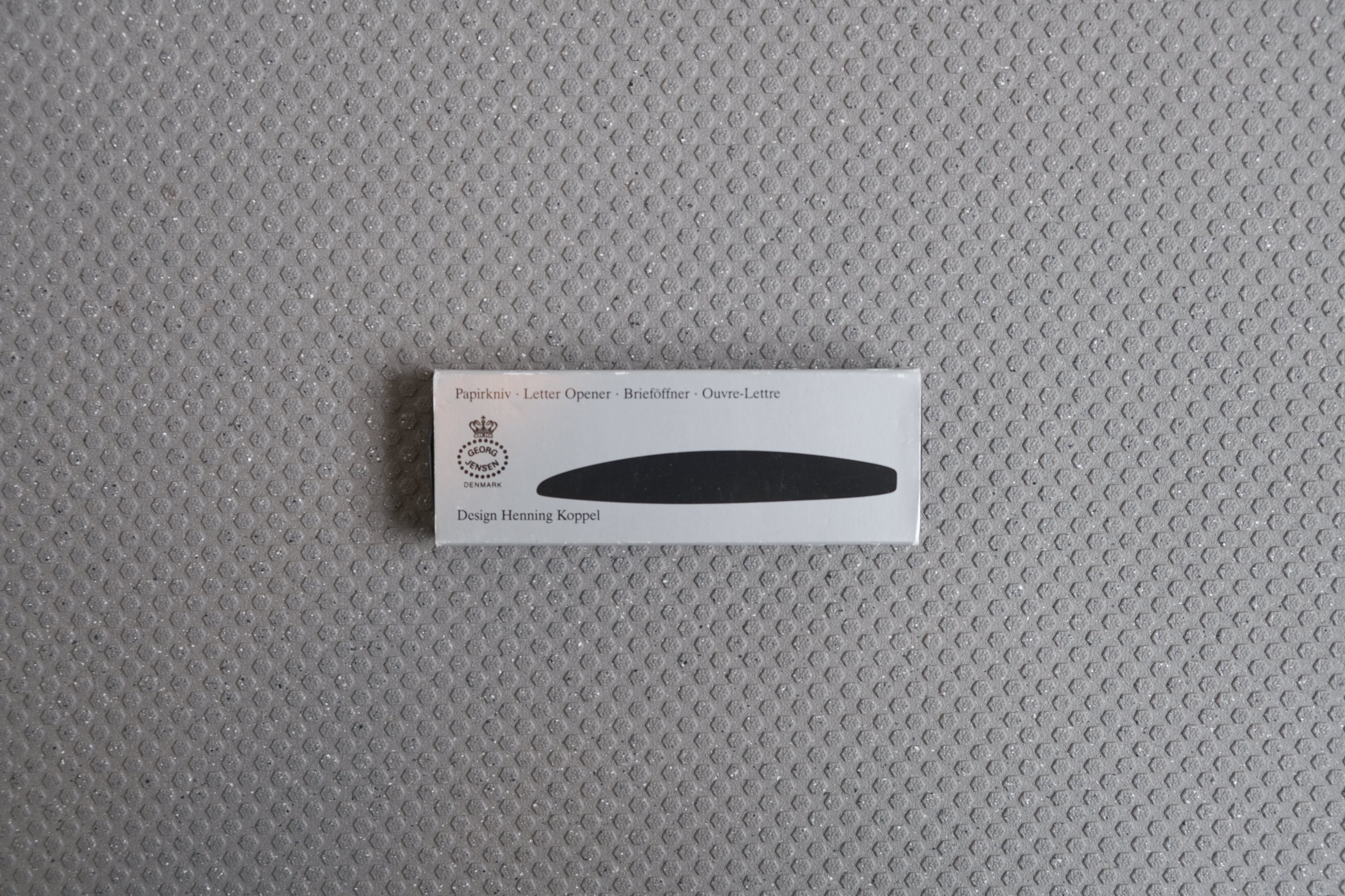 Henning Koppel レターオープナー|ジョージ・ジェンセン製 魚のかたち