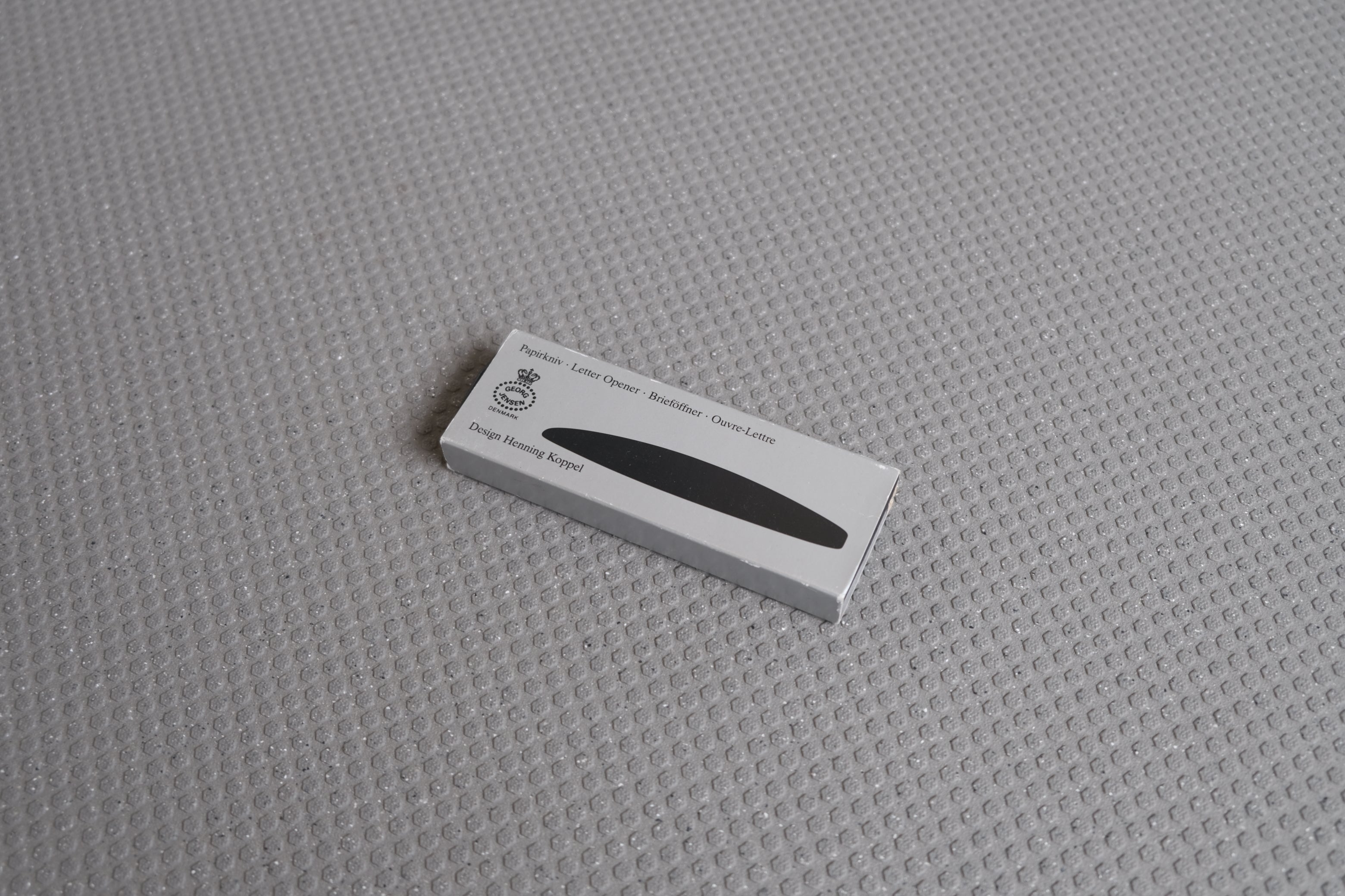 Henning Koppel レターオープナー|ジョージ・ジェンセン製 魚のかたち
