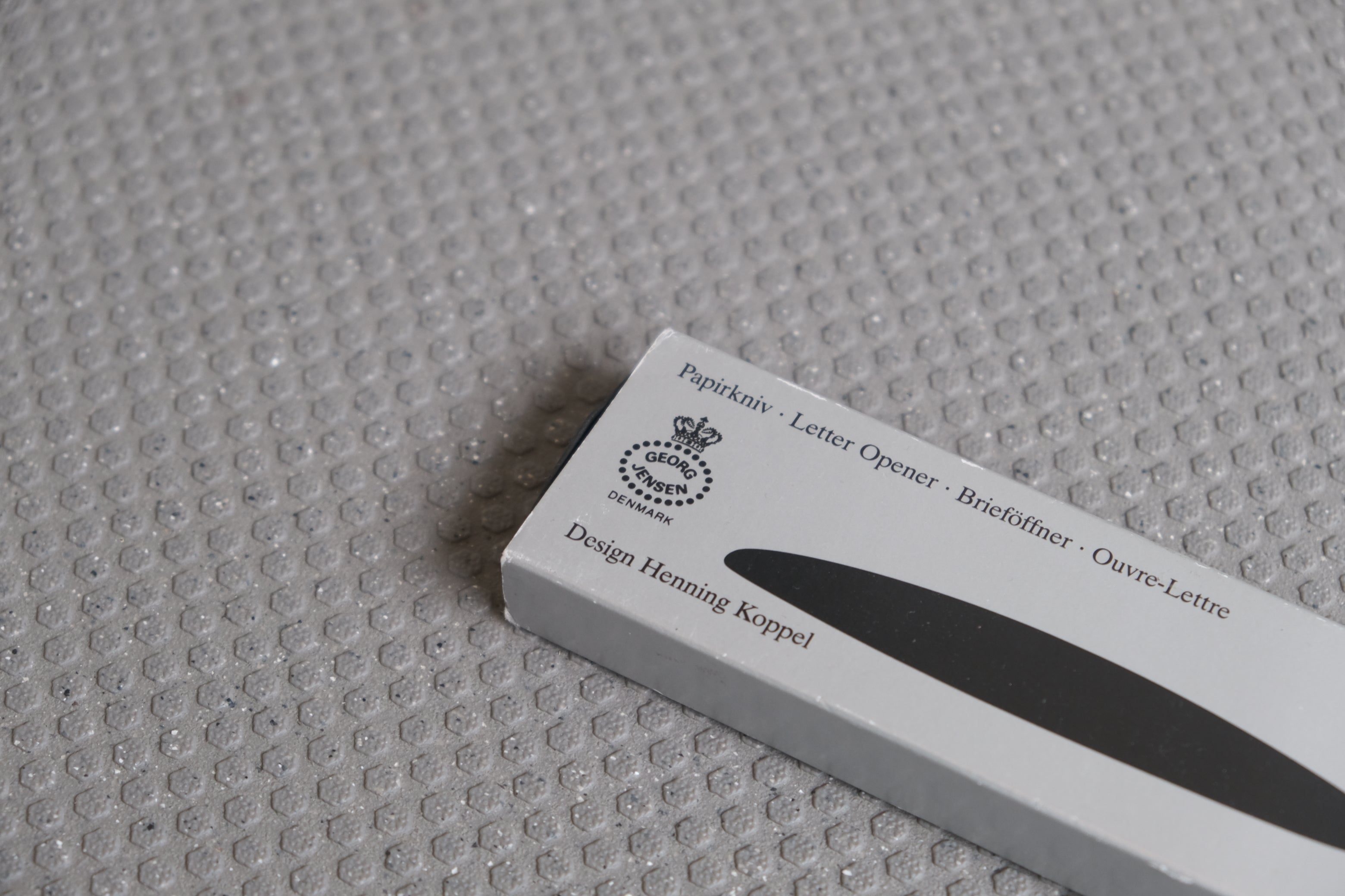 Henning Koppel レターオープナー|ジョージ・ジェンセン製 魚のかたち