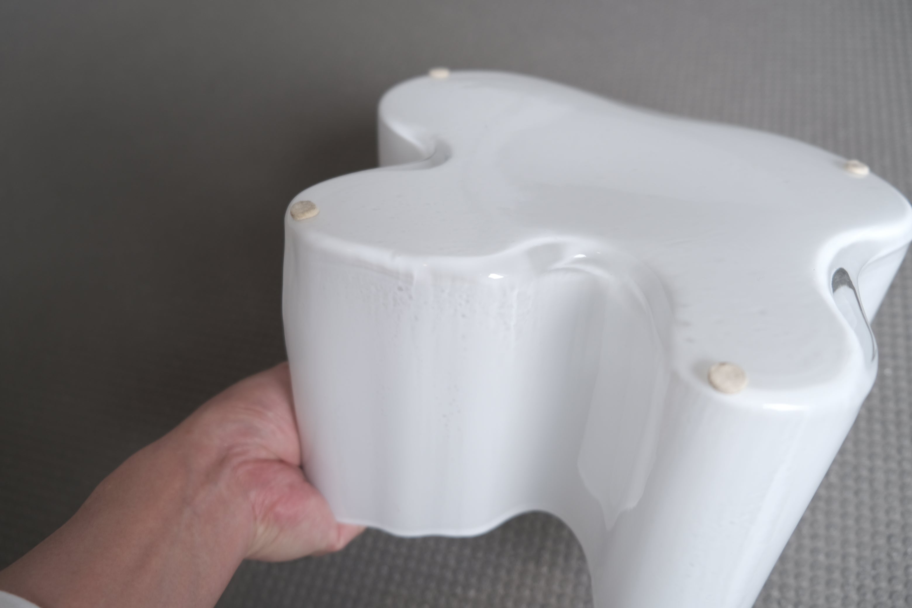 アルヴァ・アアルト|ヴィンテージ Savoy ベース(乳白色/木型吹き)