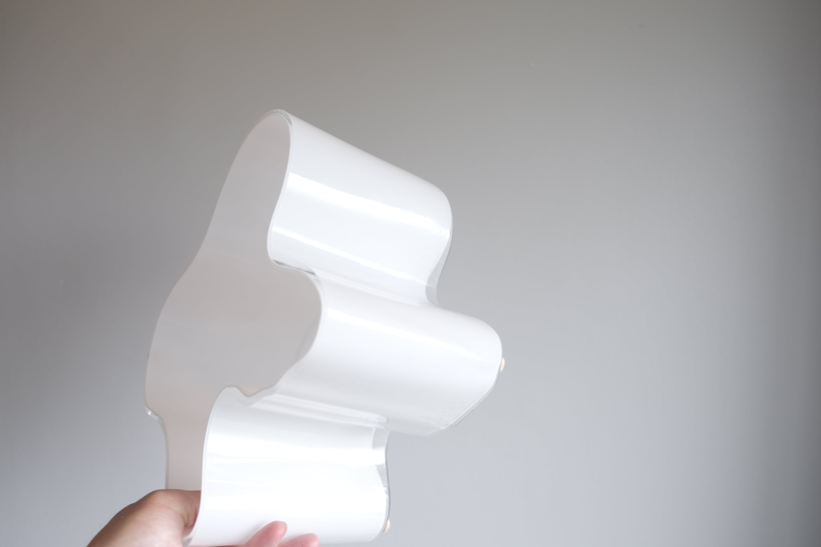 アルヴァ・アアルト|ヴィンテージ Savoy ベース(乳白色/木型吹き)