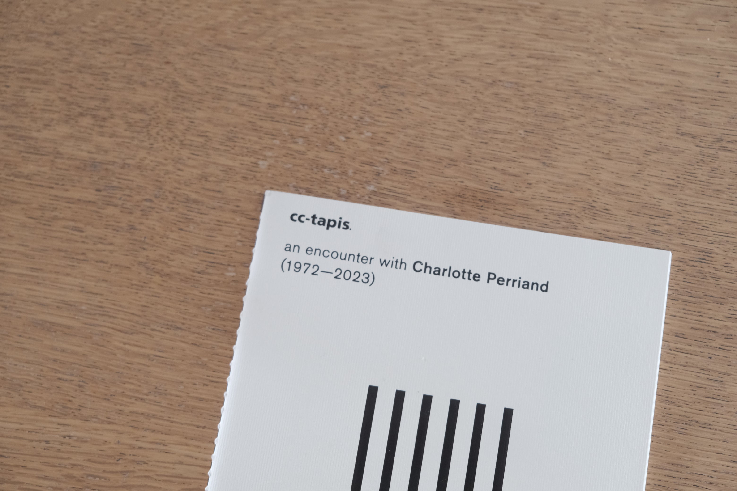 AN ENCOUNTER WITH CHARLOTTE PERRIAND|シャルロット・ペリアン 展覧会公式カタログ(限定1000部)