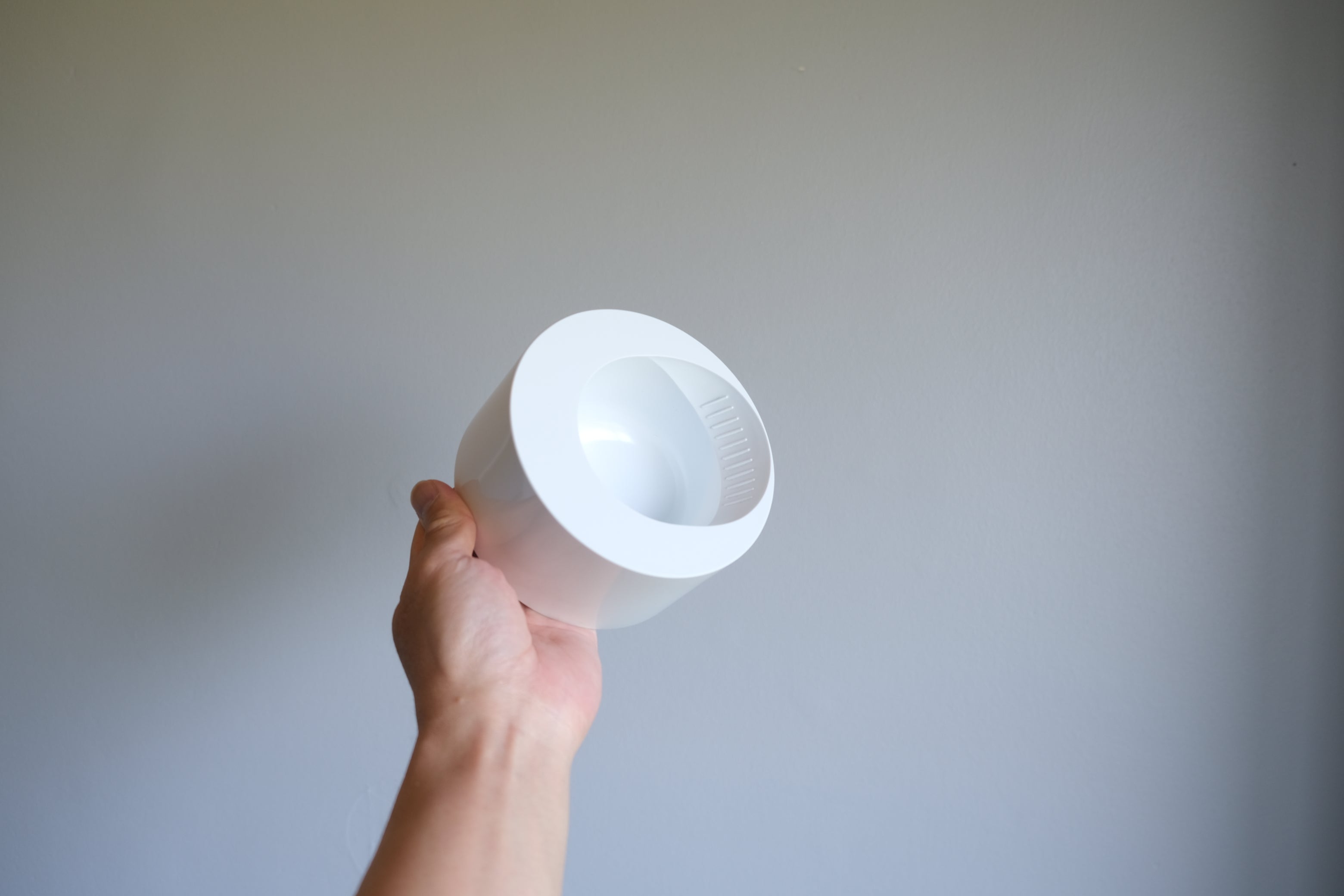 【デッドストック|Enzo Mari × DANESE】Borne ボルネオ アッシュトレイ ホワイト 3076