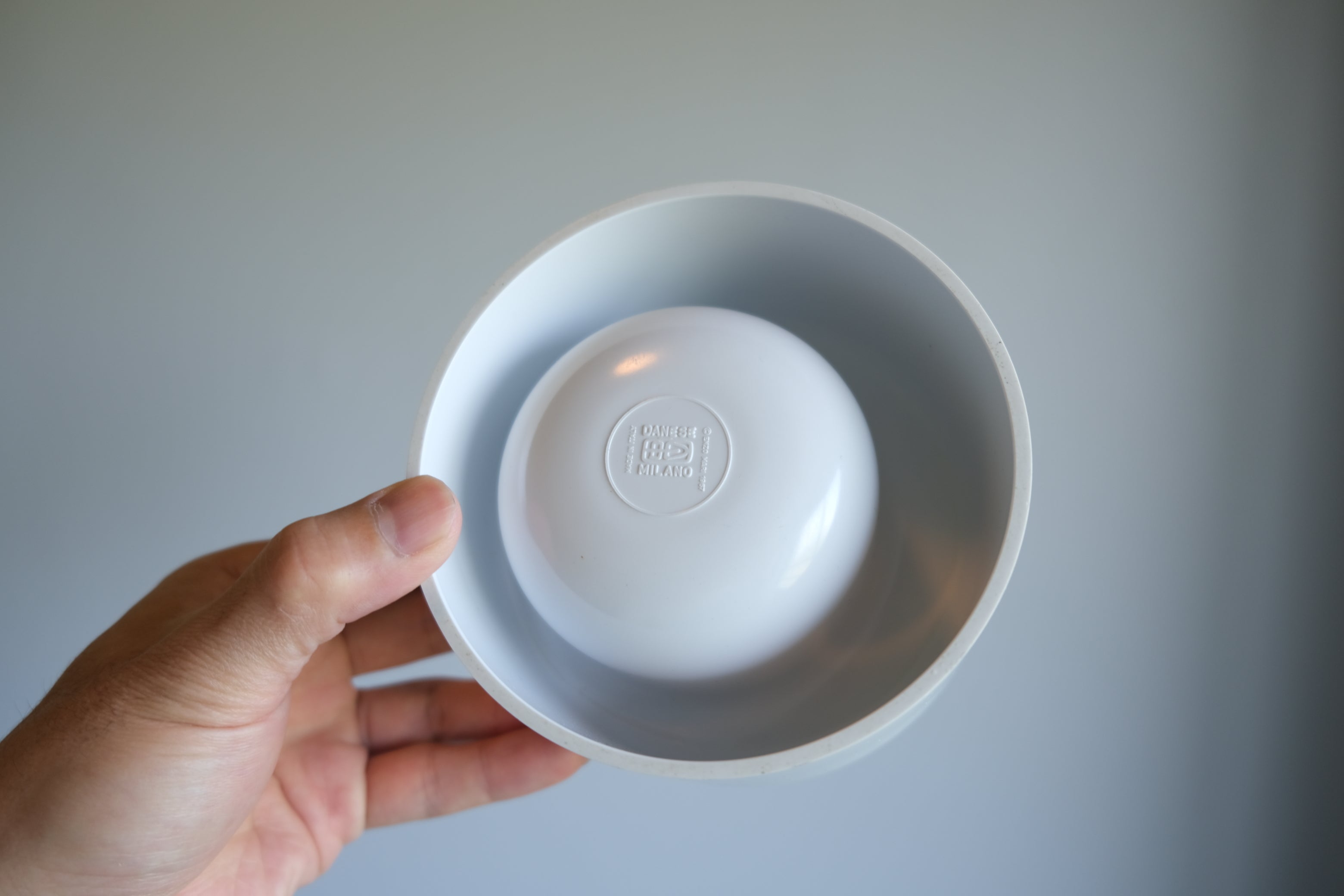 【デッドストック|Enzo Mari × DANESE】Borne ボルネオ アッシュトレイ ホワイト 3076