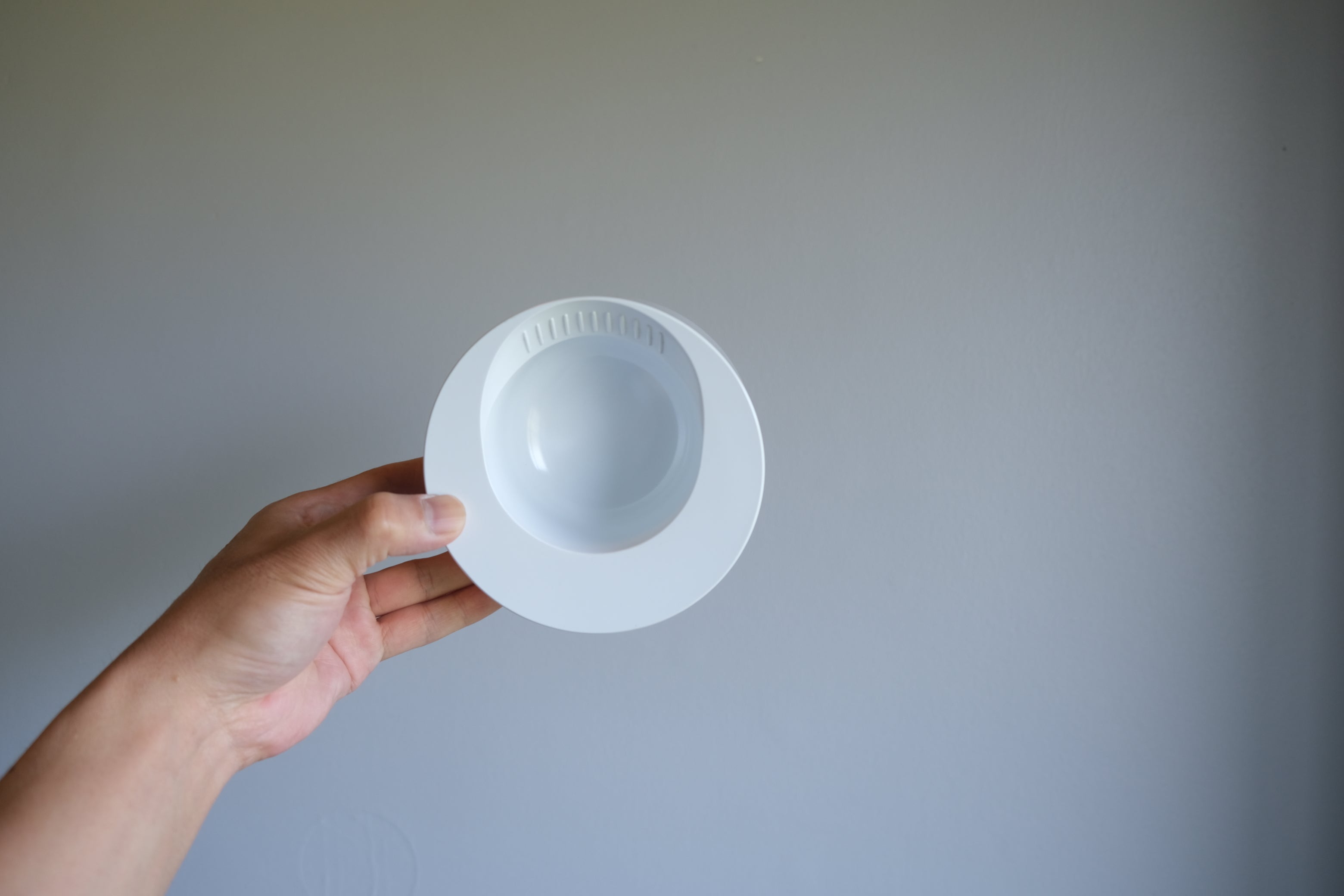 【デッドストック|Enzo Mari × DANESE】Borne ボルネオ アッシュトレイ ホワイト 3076