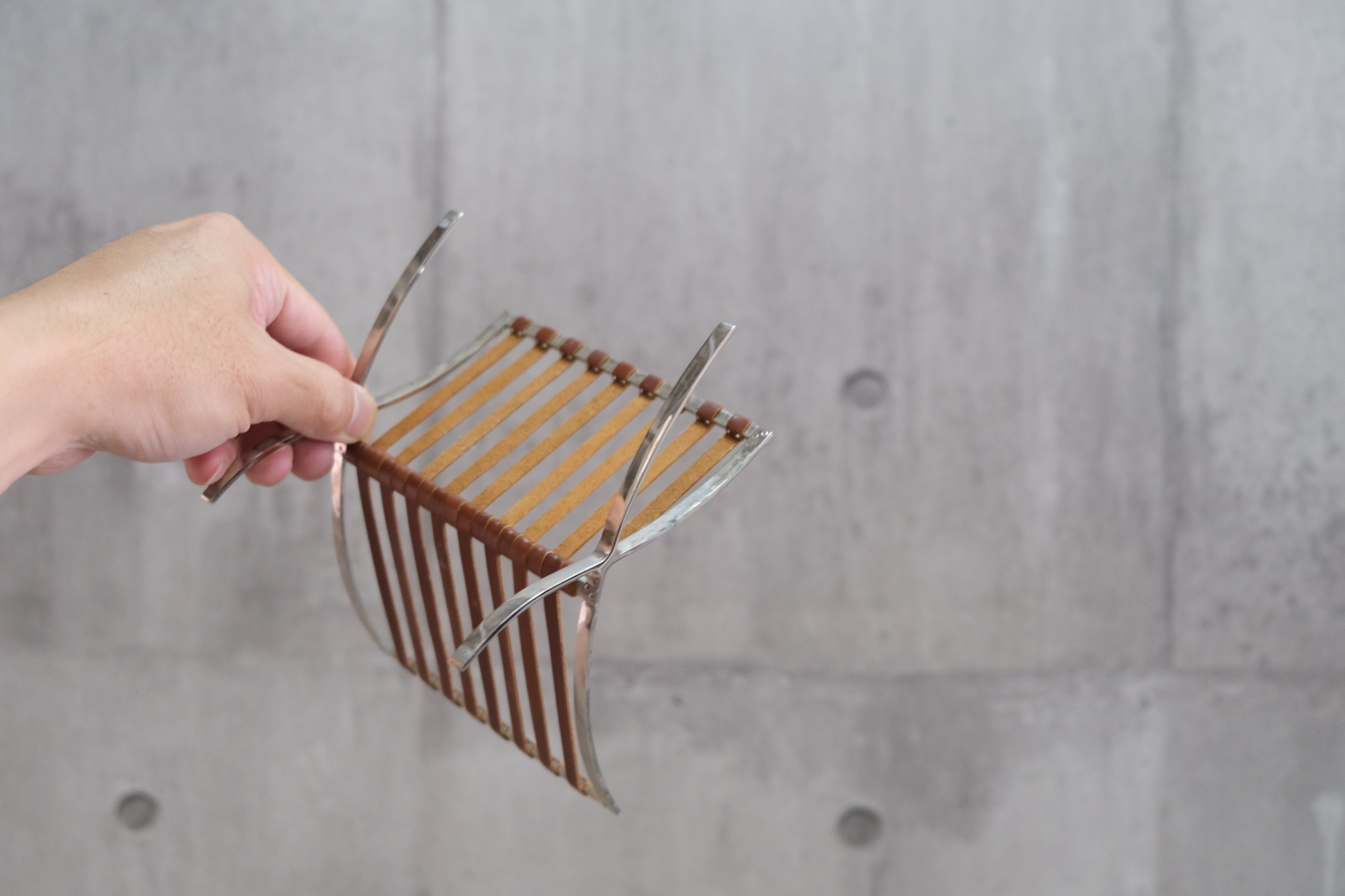 【1/6スケール】バルセロナチェア ミニチュア|ミース・ファン・デル・ローエ|Vitra Design Museum 正規品