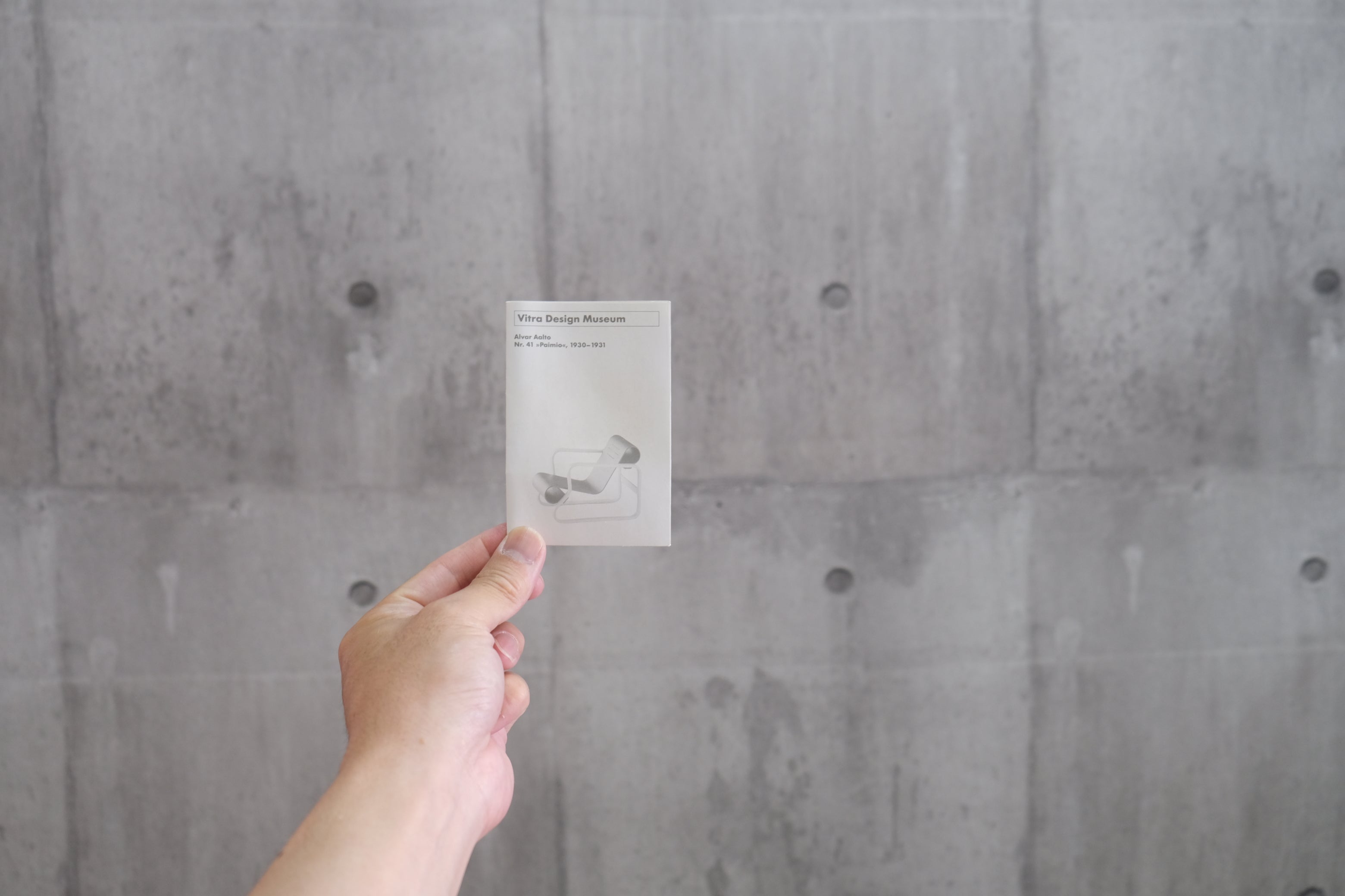 Art.41 Paimio Chair|Alvar Aalto ミニチュア(Vitra Design Museum)