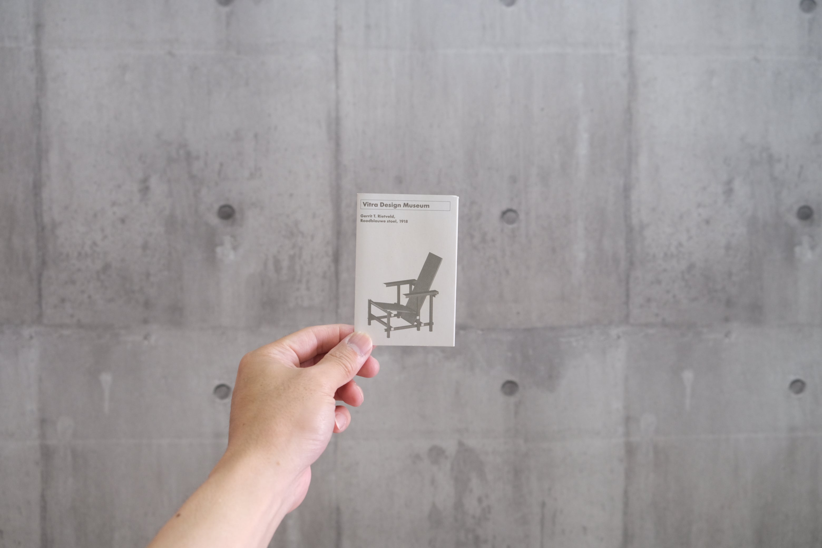 Red and Blue Chair ミニチュア|Gerrit Rietveld × Vitra Design Museum