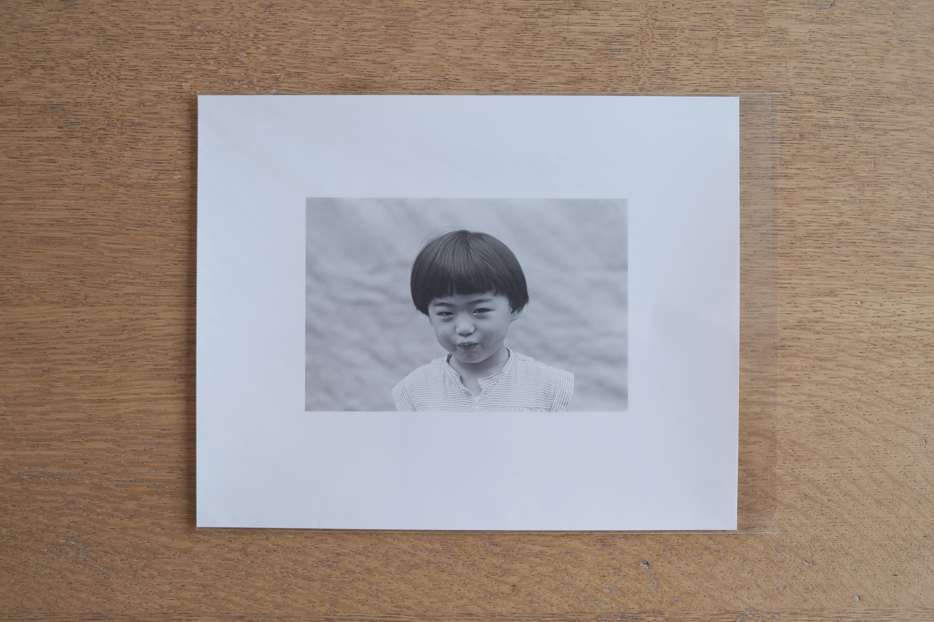 牛腸茂雄《SELF AND OTHERS》1992年モダンプリント|Printed by Y. Saji(佐治嘉隆)六切 鉛筆記載